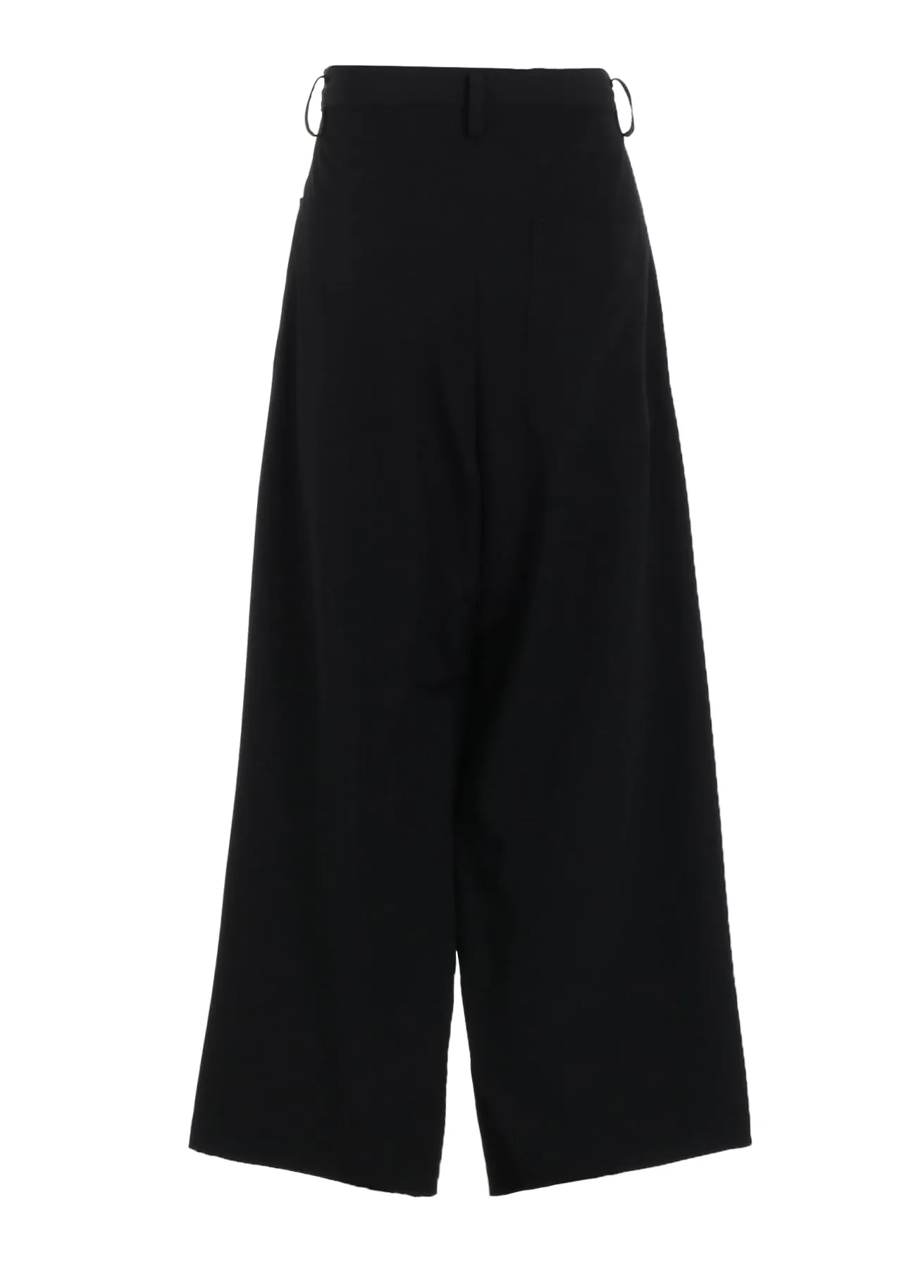 WOOL GABARDINE LONG STRAIGHT PANTS sold by Yohji Yamamoto product image thumbnail 3