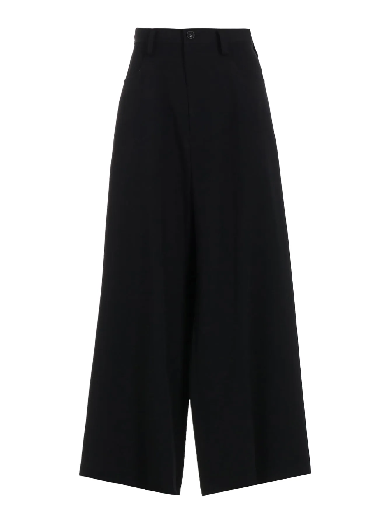 WOOL GABARDINE LONG STRAIGHT PANTS sold by Yohji Yamamoto product image thumbnail 2