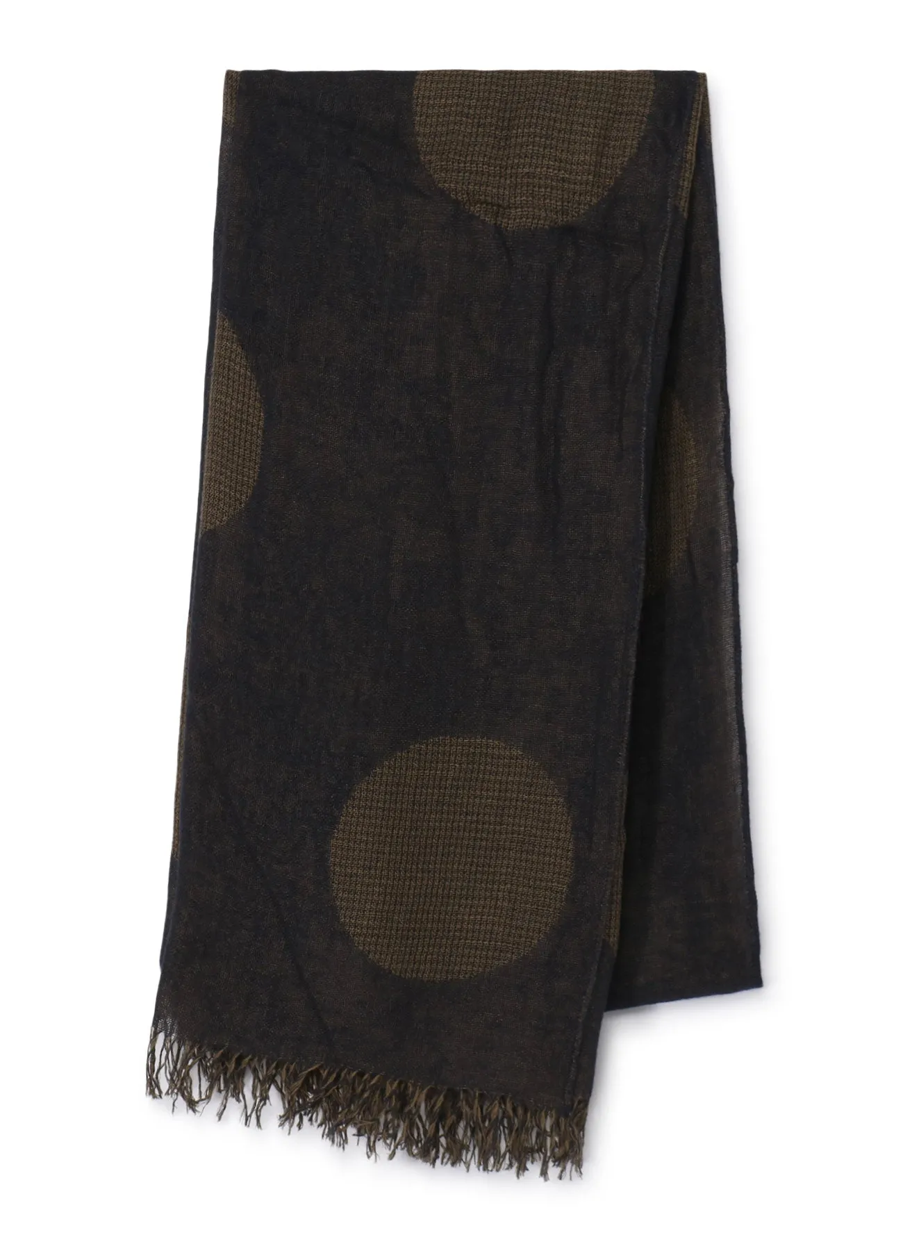 DOT JACQUARD SCARF sold by Yohji Yamamoto product image thumbnail 2