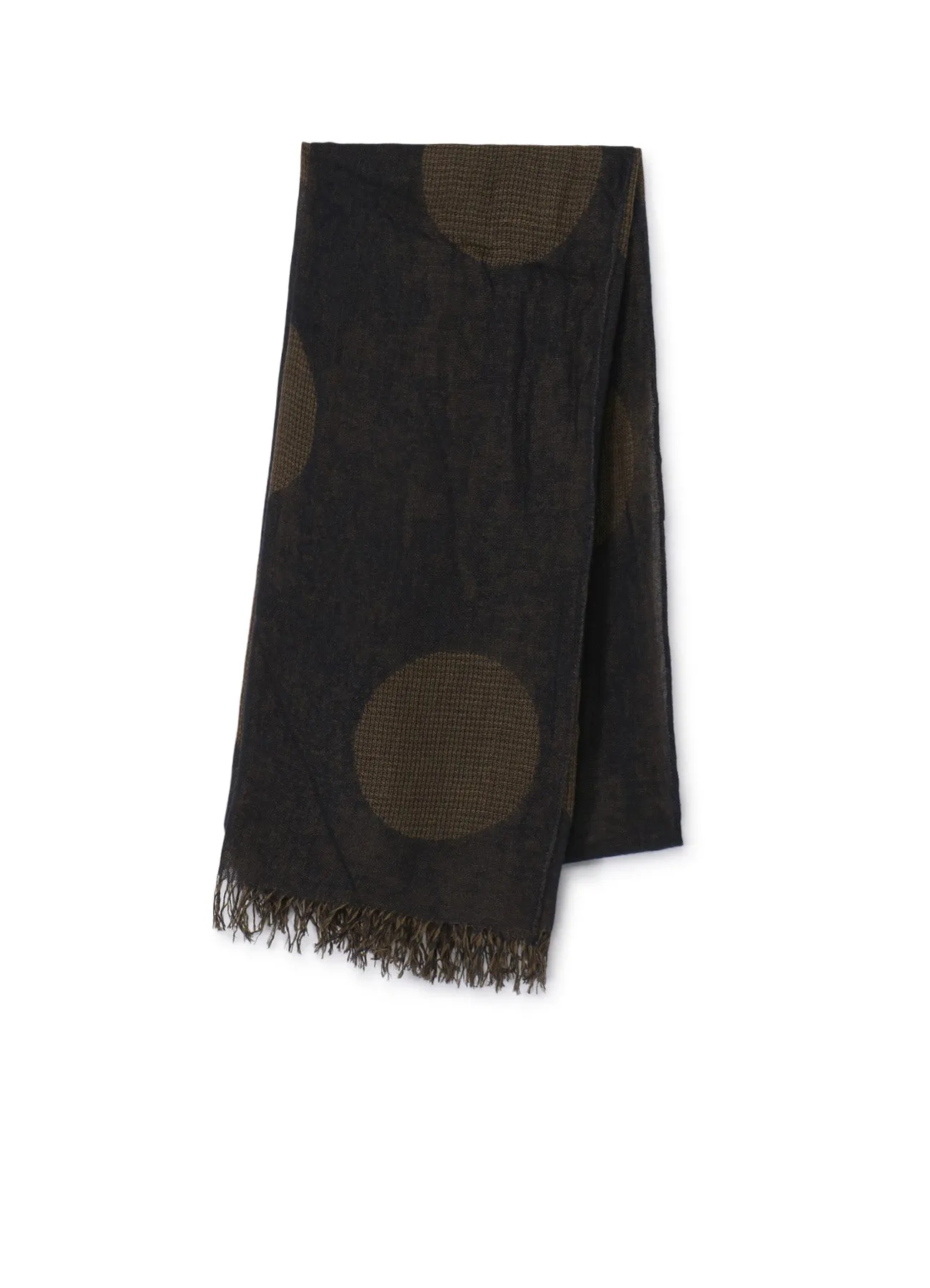 DOT JACQUARD SCARF sold by Yohji Yamamoto