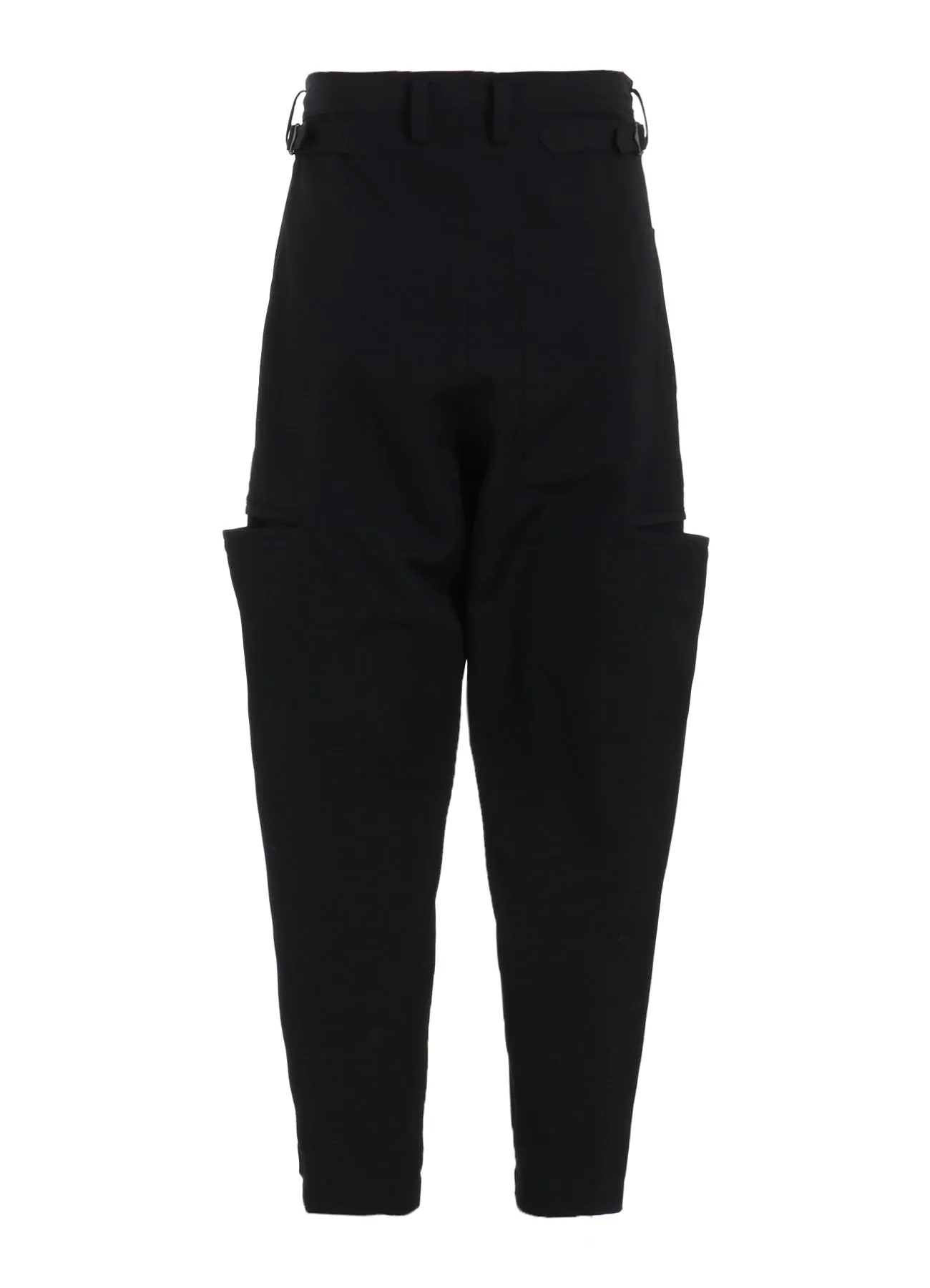 WOOL GABARDINE TAPERED PANTS sold by Yohji Yamamoto product image thumbnail 3