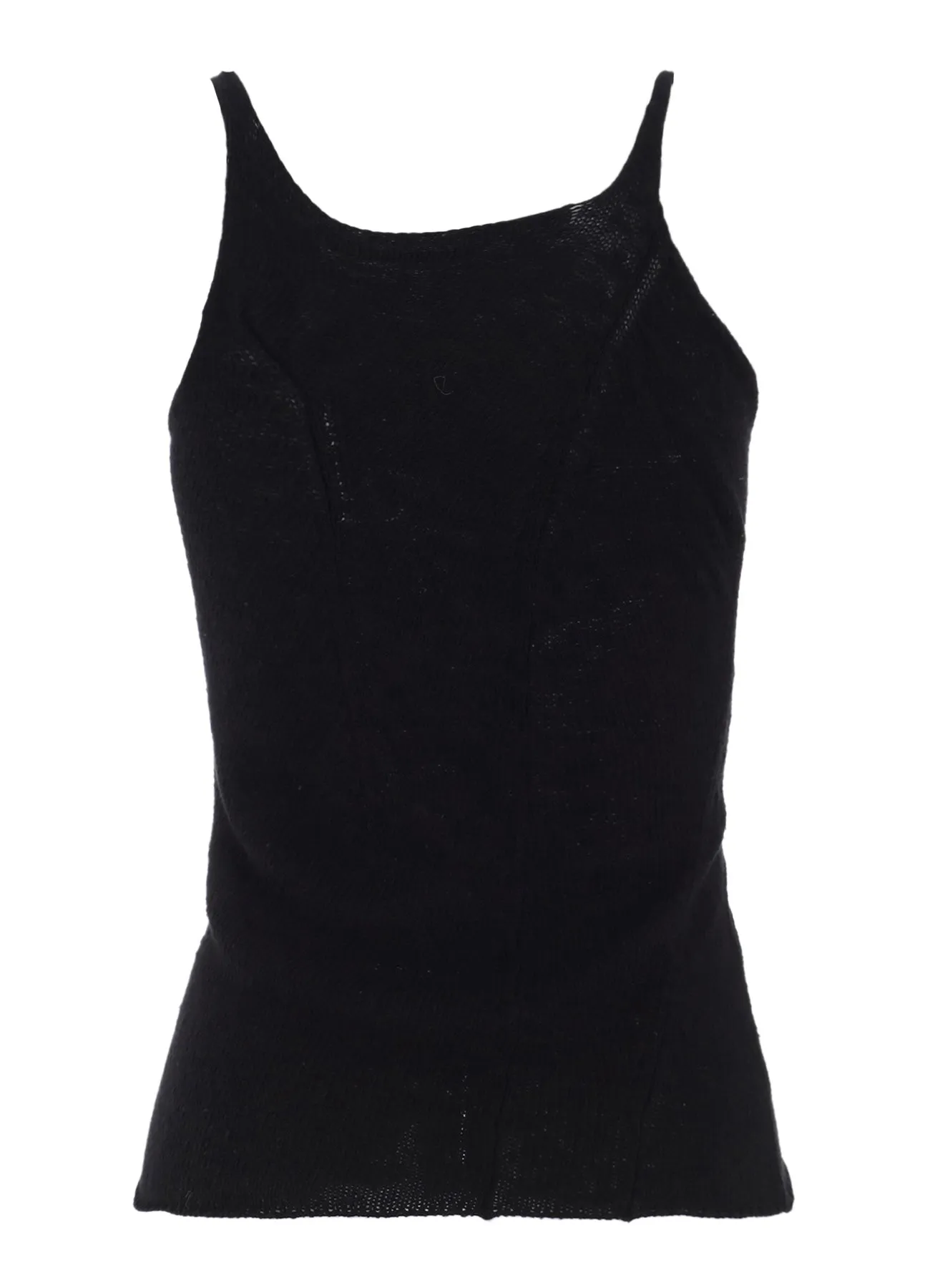 UNEVEN YARN JERSEY GATHER TANKTOP sold by Yohji Yamamoto product image thumbnail 4