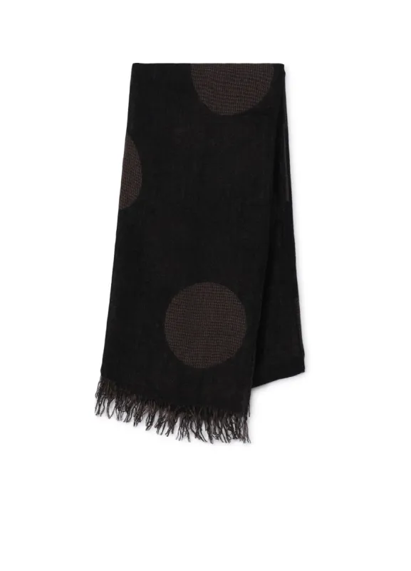 DOT JACQUARD SCARF sold by Yohji Yamamoto