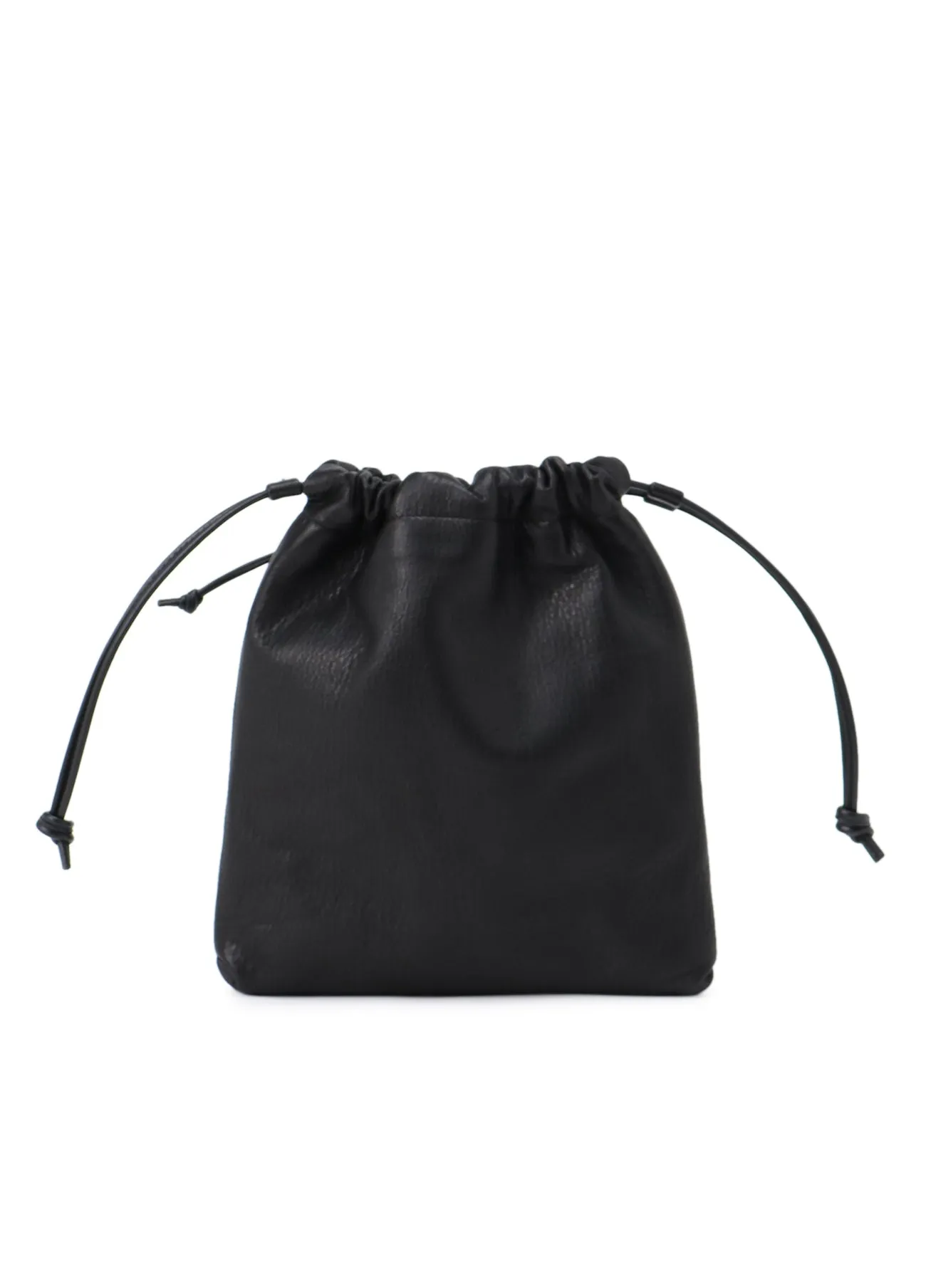 SOFT SHRINK LEATHER DOUBLE POUCH sold by Yohji Yamamoto product image thumbnail 4