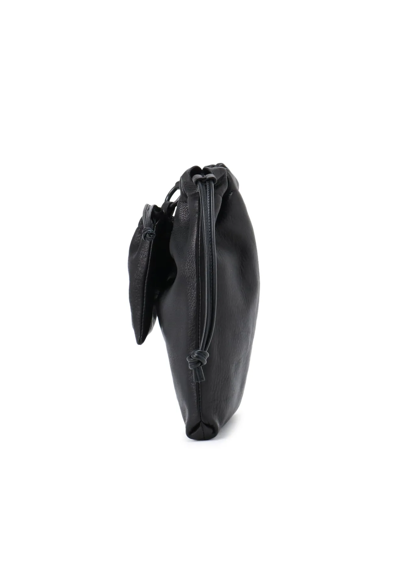 SOFT SHRINK LEATHER DOUBLE POUCH sold by Yohji Yamamoto product image thumbnail 3