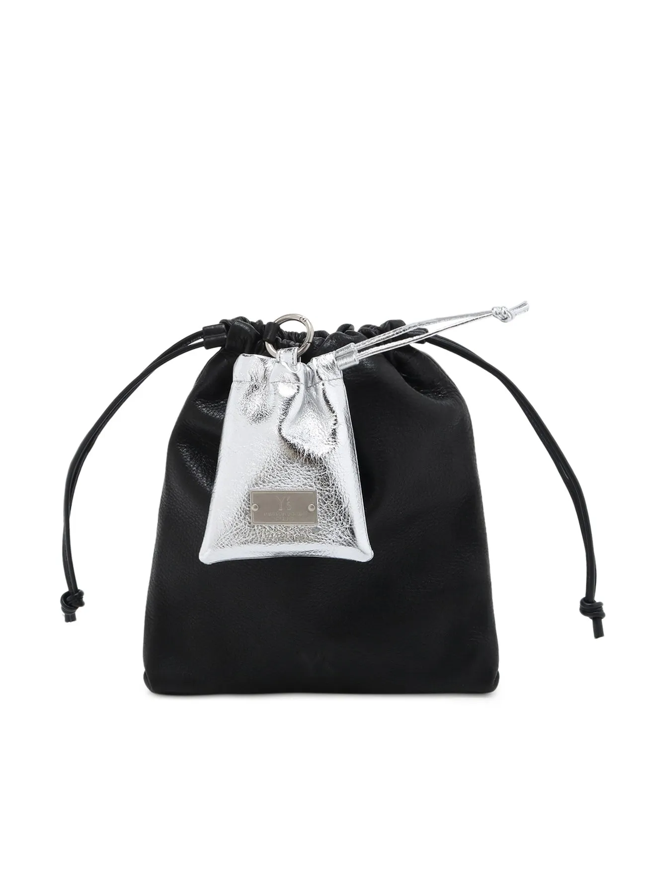 SOFT SHRINK LEATHER DOUBLE POUCH sold by Yohji Yamamoto product image thumbnail 2