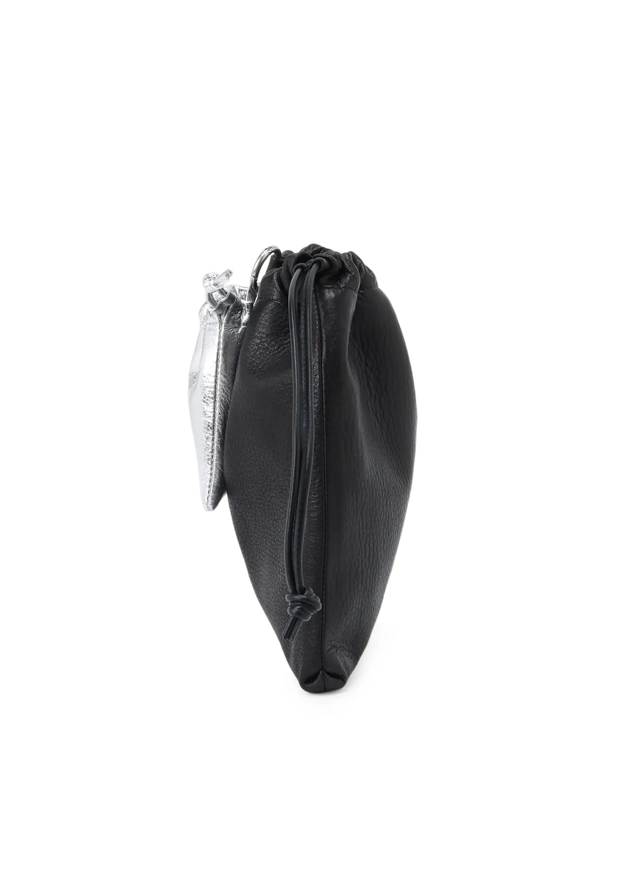 SOFT SHRINK LEATHER DOUBLE POUCH sold by Yohji Yamamoto product image thumbnail 3