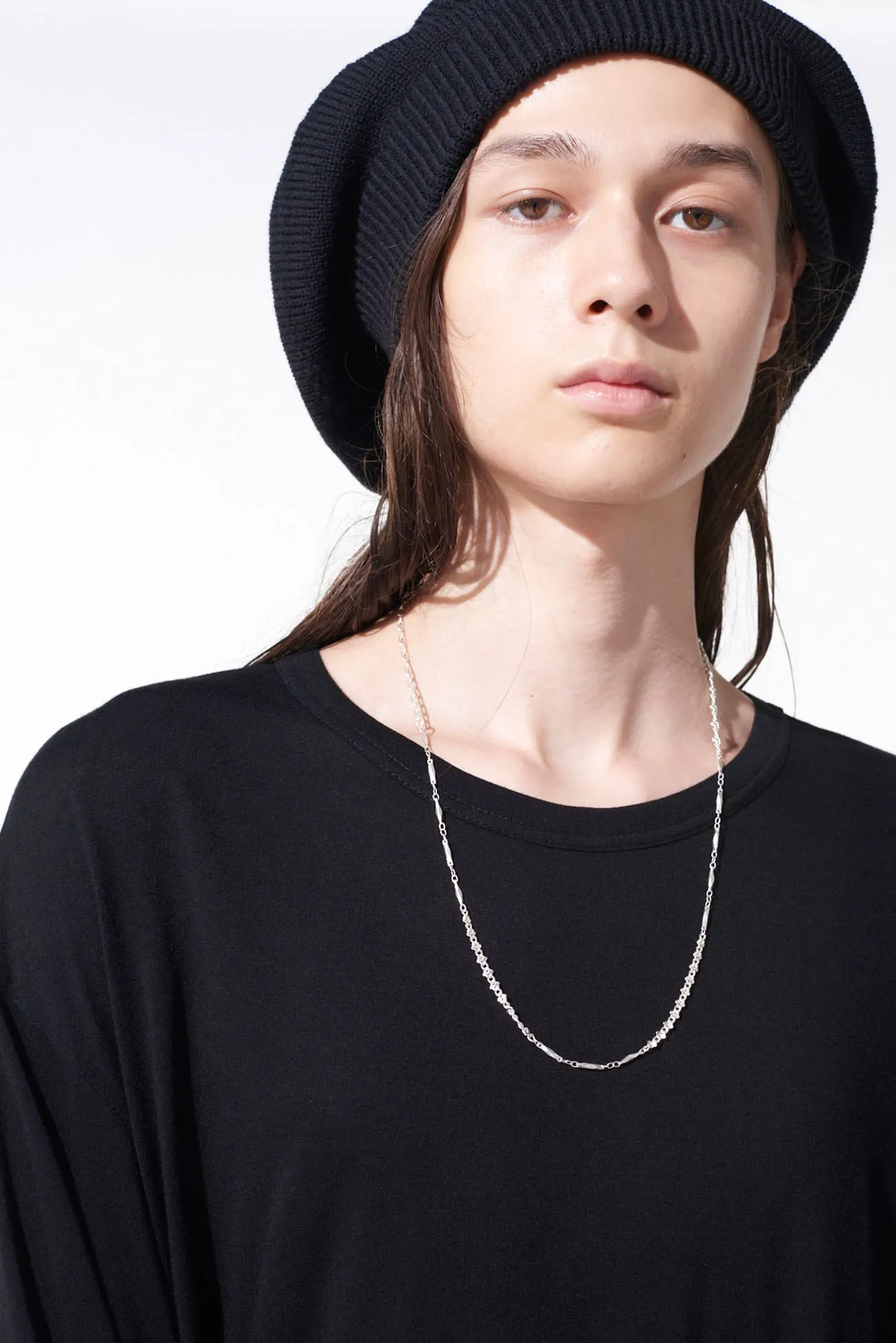 BRASS FINE CHAIN NECKLACE sold by Yohji Yamamoto product image thumbnail 3