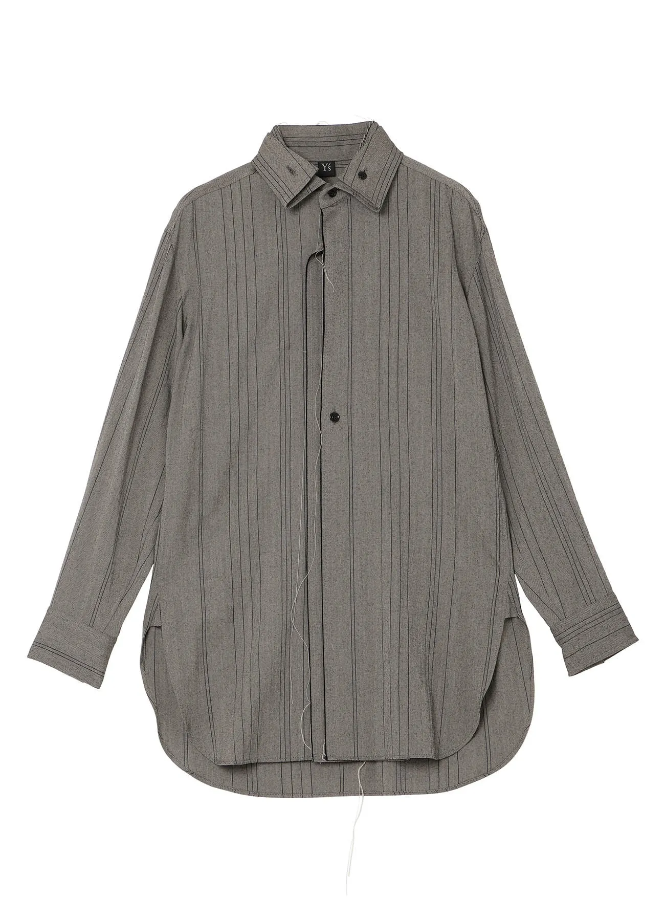 W/RY RANDOM HERRINGBONE DOUBLE COLLAR SHIRT sold by Yohji Yamamoto product image thumbnail 2