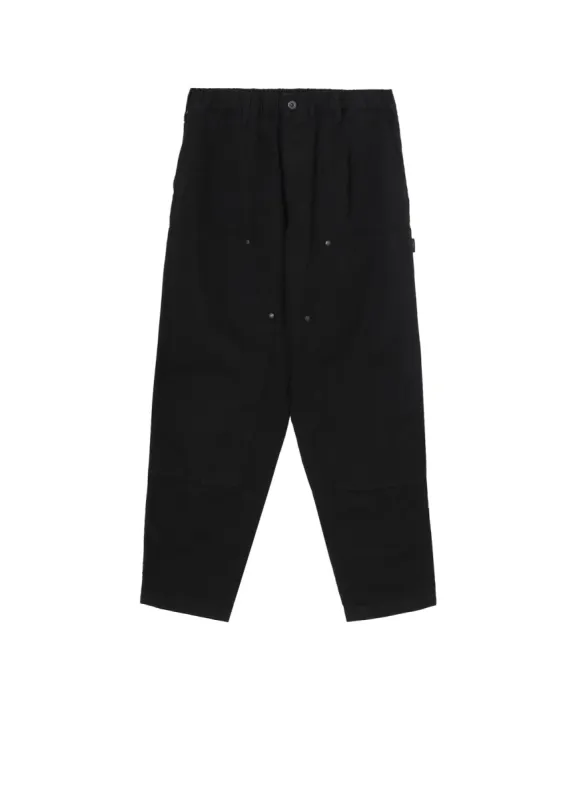 BLACK SCANDAL KATSURAGI DOUBLE KNEE WORK PANTS sold by Yohji Yamamoto