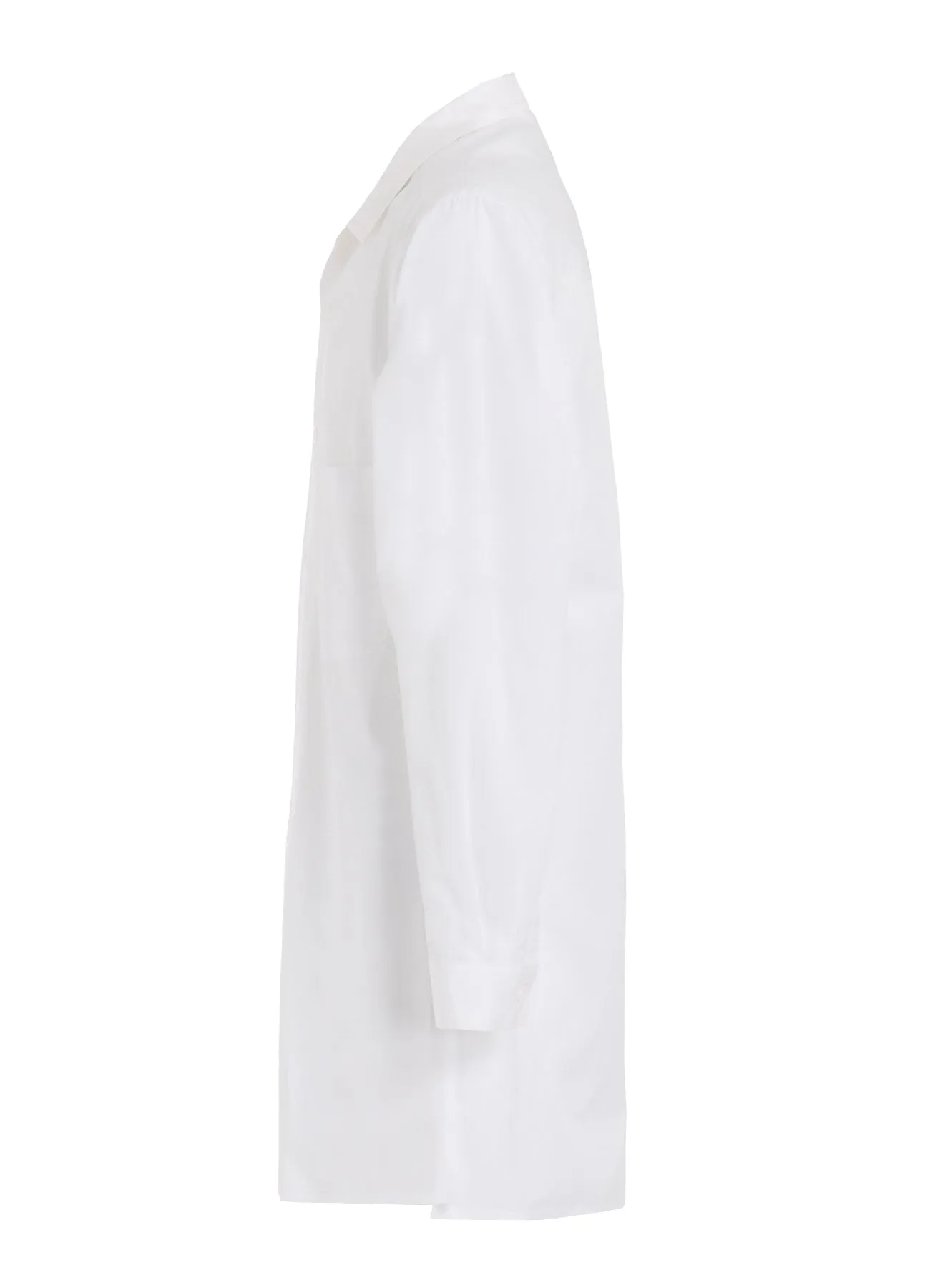 CHAIN STITCH BROAD OPEN COLLAR BLOUSE sold by Yohji Yamamoto product image thumbnail 3