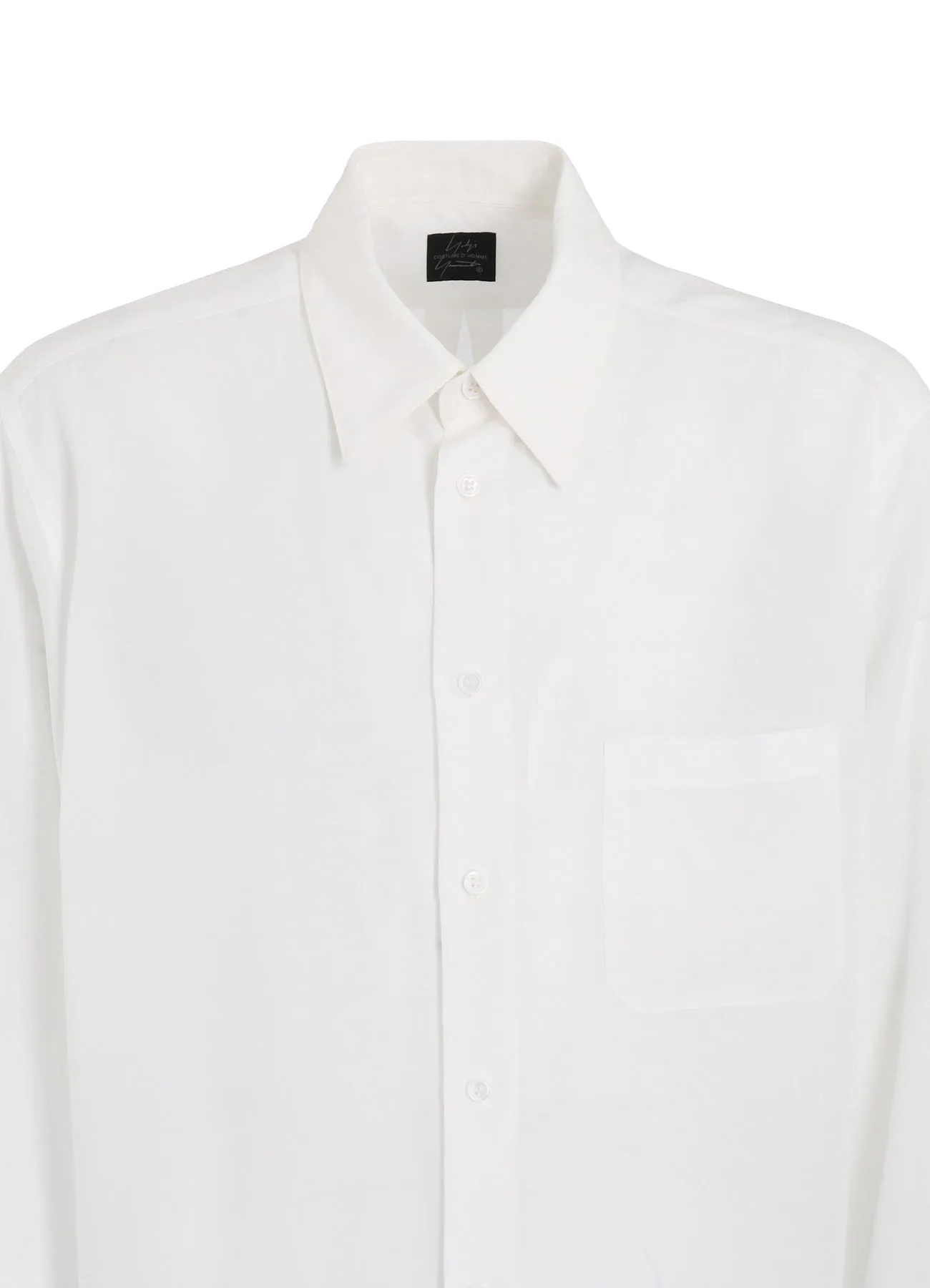 SUIT CELLULOSE POPLIN CDH BASIC SHIRT sold by Yohji Yamamoto product image thumbnail 5