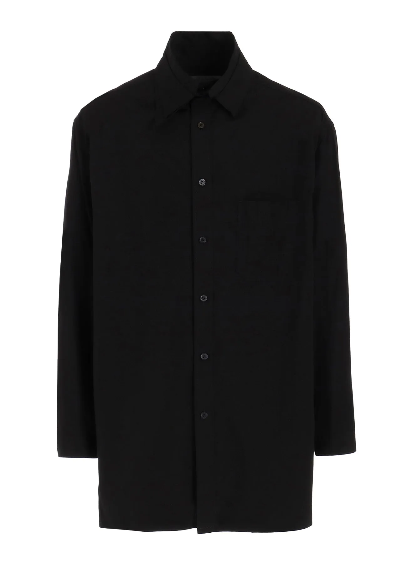 CHAIN STITCH BROAD SPARE TRIPLE COLLAR BLOUSE sold by Yohji Yamamoto product image thumbnail 2