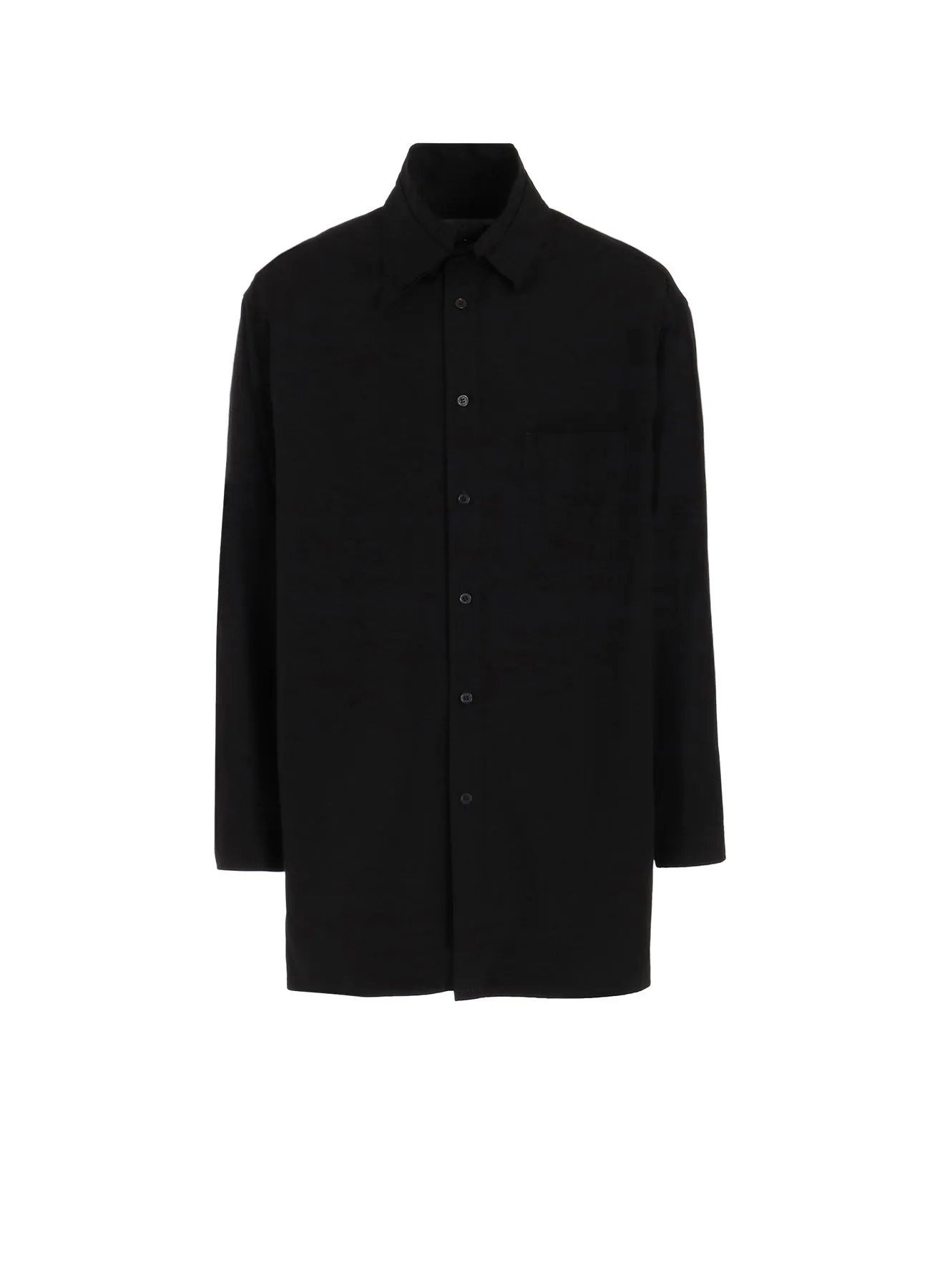 CHAIN STITCH BROAD SPARE TRIPLE COLLAR BLOUSE sold by Yohji Yamamoto