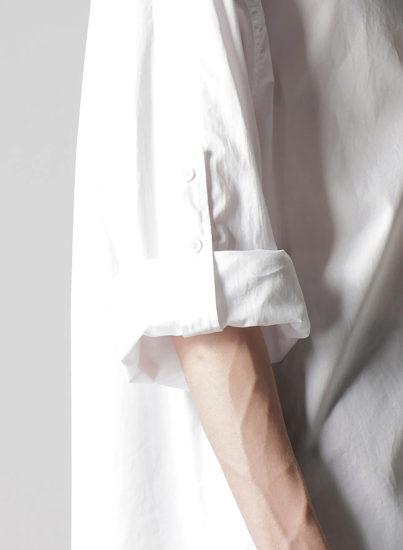 CHAIN STITCH BROAD SPARE TRIPLE COLLAR BLOUSE sold by Yohji Yamamoto product image thumbnail 5