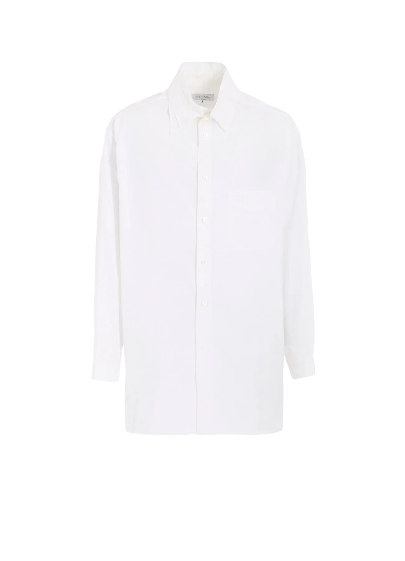 CHAIN STITCH BROAD SPARE TRIPLE COLLAR BLOUSE sold by Yohji Yamamoto