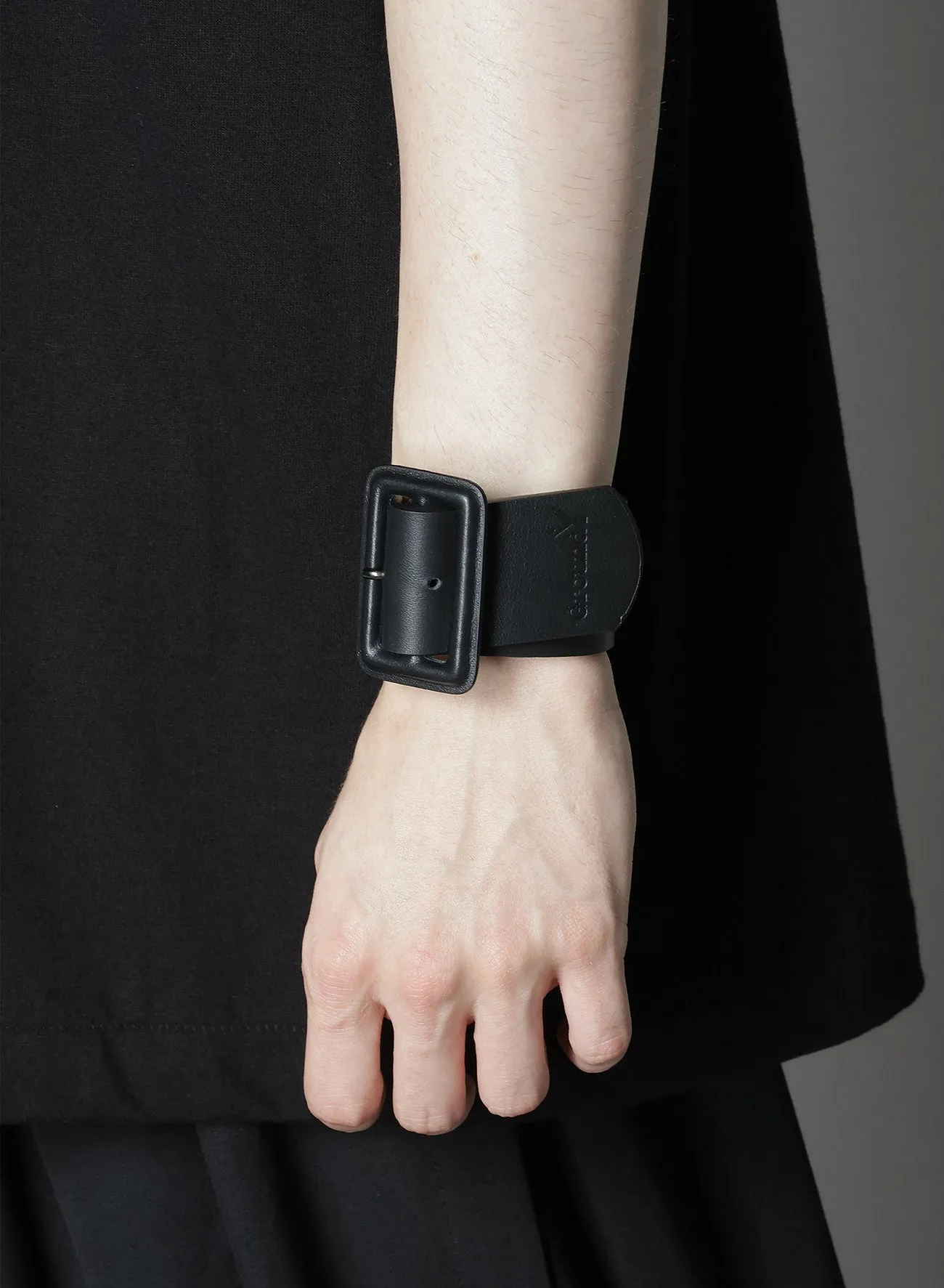 ITALIAN LEATHER BANGLE sold by Yohji Yamamoto product image thumbnail 3