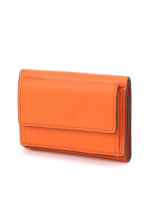 ITALIAN LEATHER TRI-FOLD WALLET sold by Yohji Yamamoto