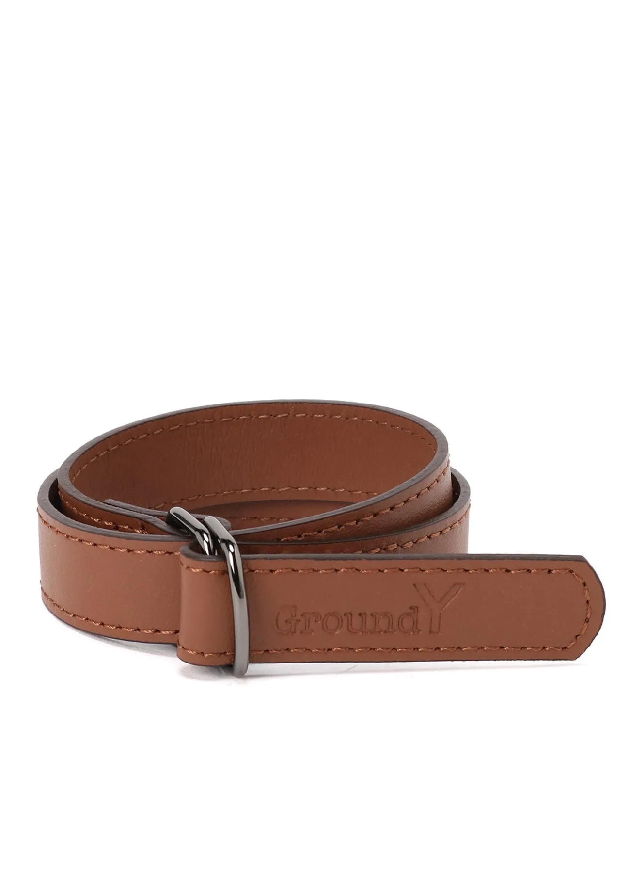 ITALIAN LEATHER DOUBLE BANGLE sold by Yohji Yamamoto product image thumbnail 2