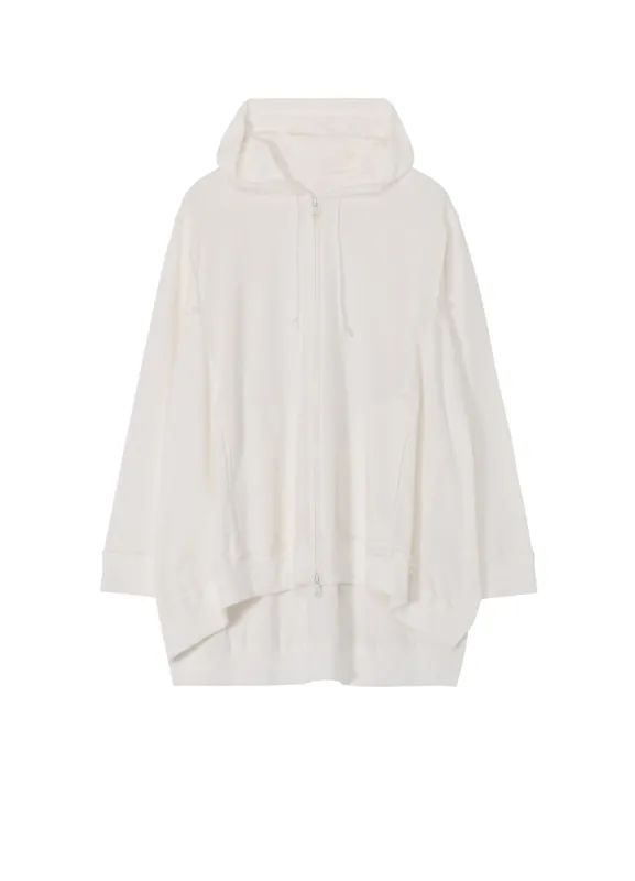 MINI PILE LINING CUT-OUT SIDE FLAP HOODIE sold by Yohji Yamamoto