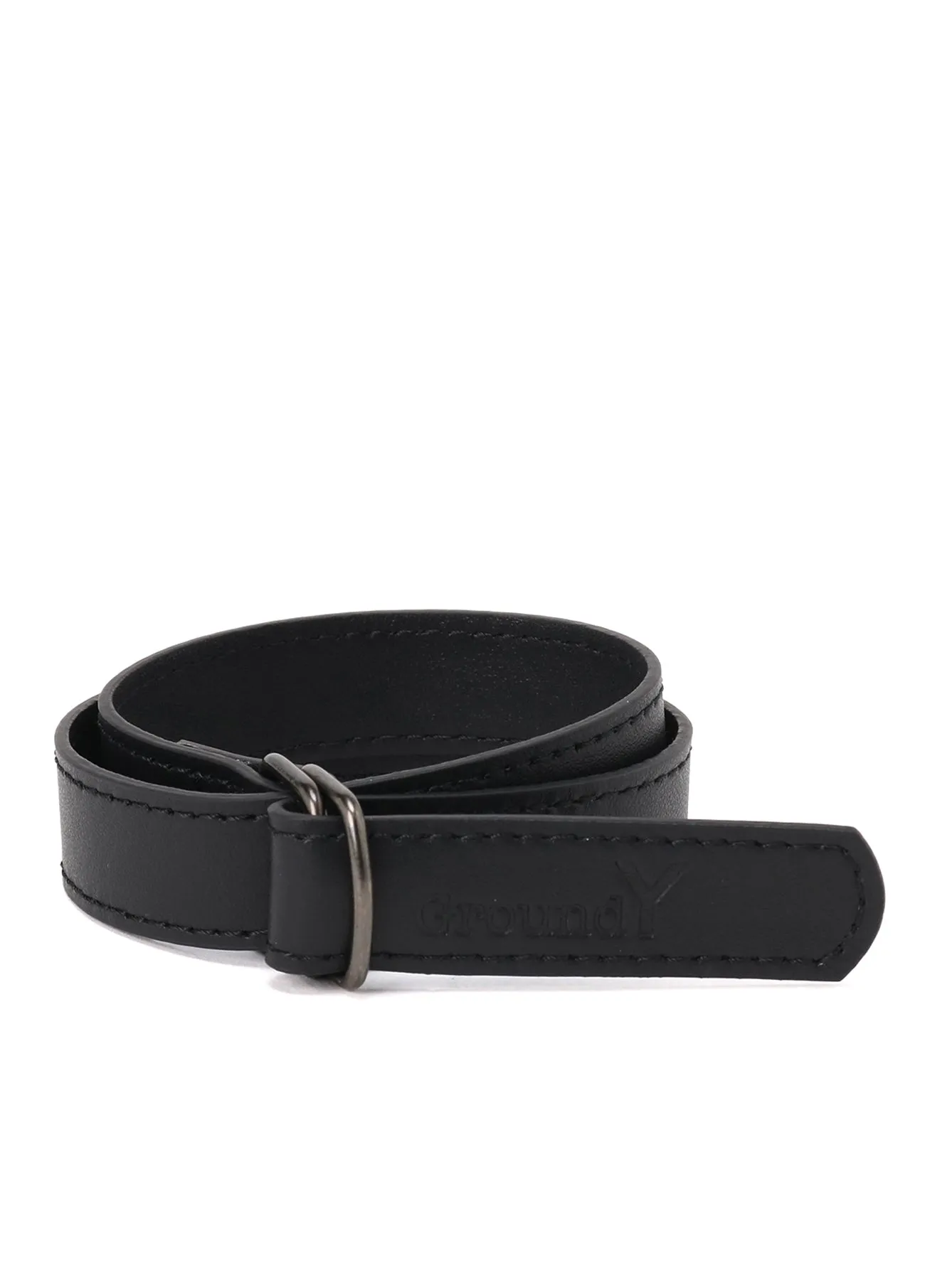 ITALIAN LEATHER DOUBLE BANGLE sold by Yohji Yamamoto