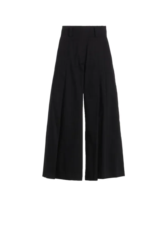 [Y's BORN PRODUCT] COTTON TWILL RANDOM TUCK PANTS sold by Yohji Yamamoto