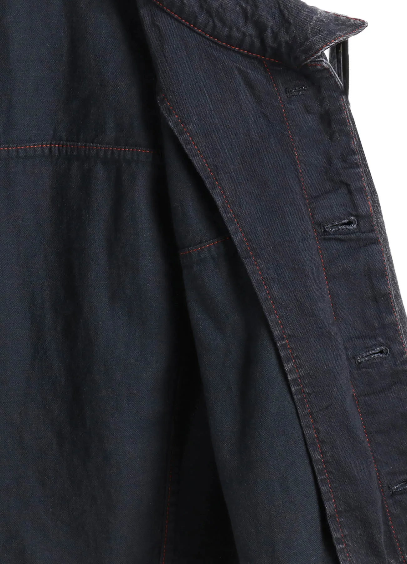 POWDER BLEACH BUTTON DETAIL JACKET sold by Yohji Yamamoto product image thumbnail 5