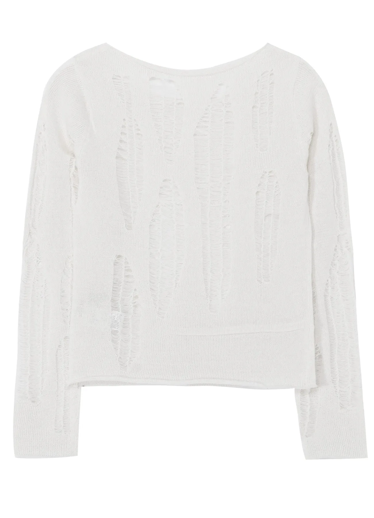 CRUSH PLAIN STITCH CRUSHED SWEATER sold by Yohji Yamamoto product image thumbnail 3