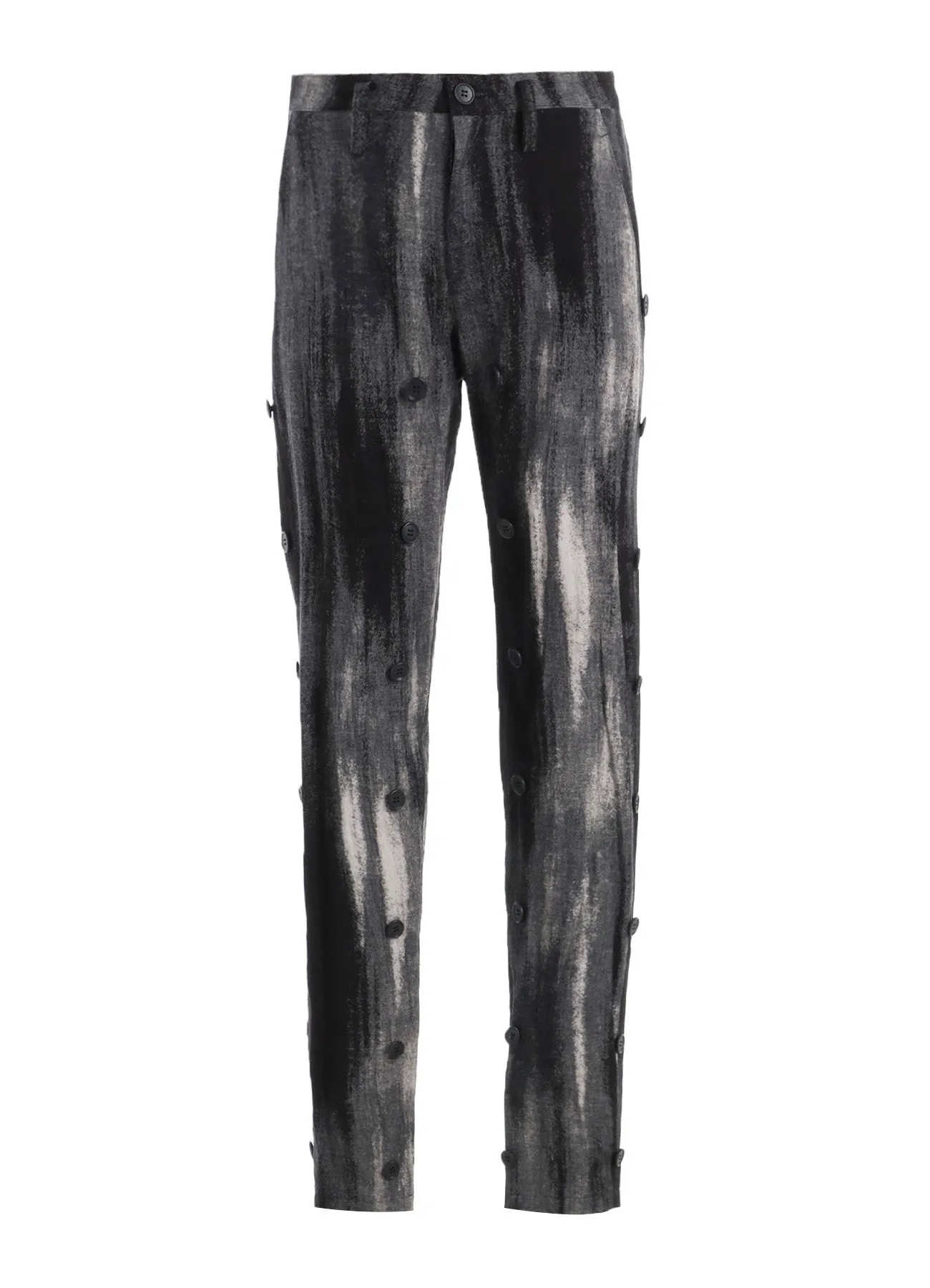 DISCHARGE PT DENIM BUTTON DETAIL PANTS sold by Yohji Yamamoto product image thumbnail 3