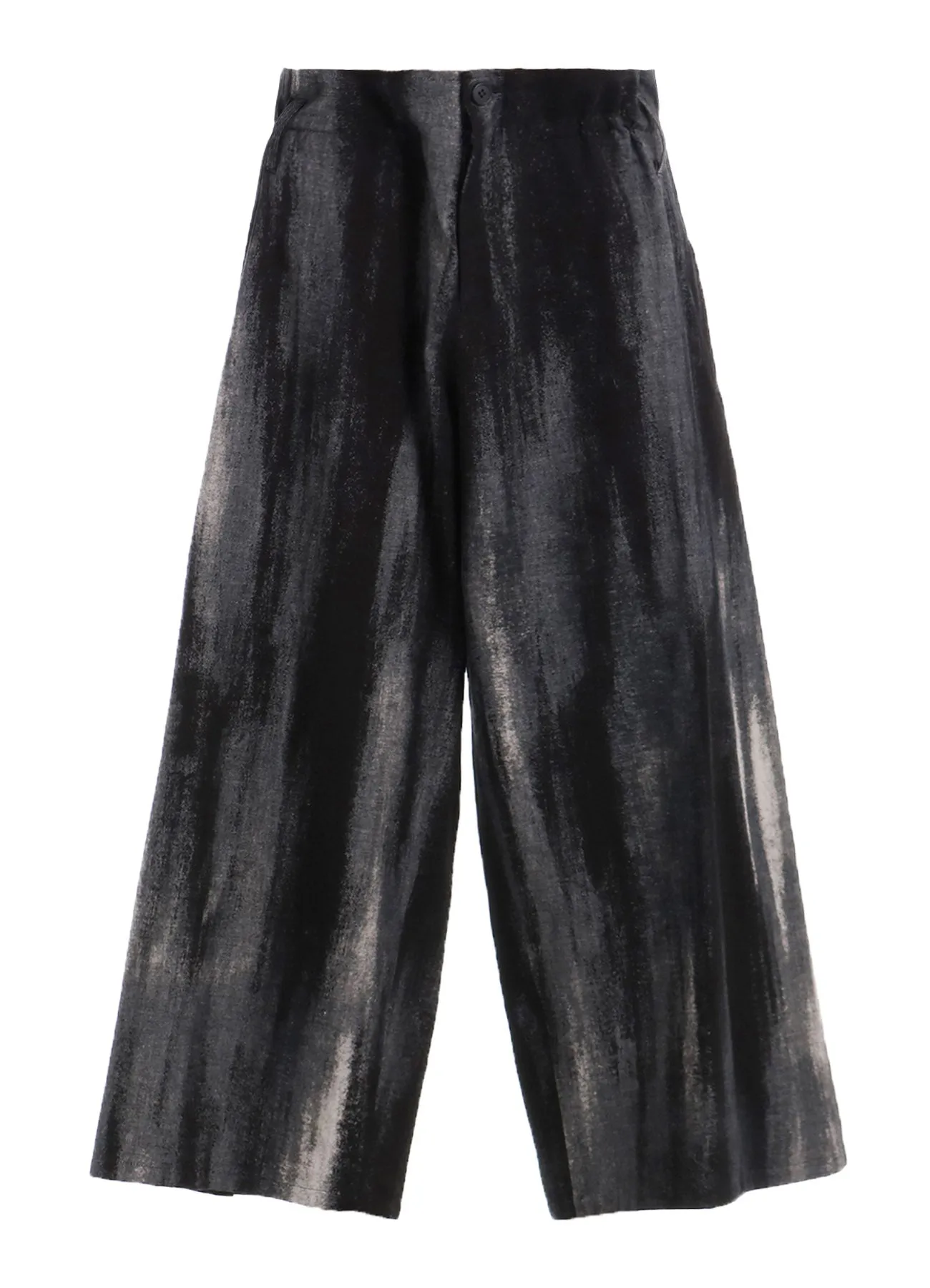 DISCHARGE PT DENIM WAIST STRING TUCK PANTS sold by Yohji Yamamoto product image thumbnail 2