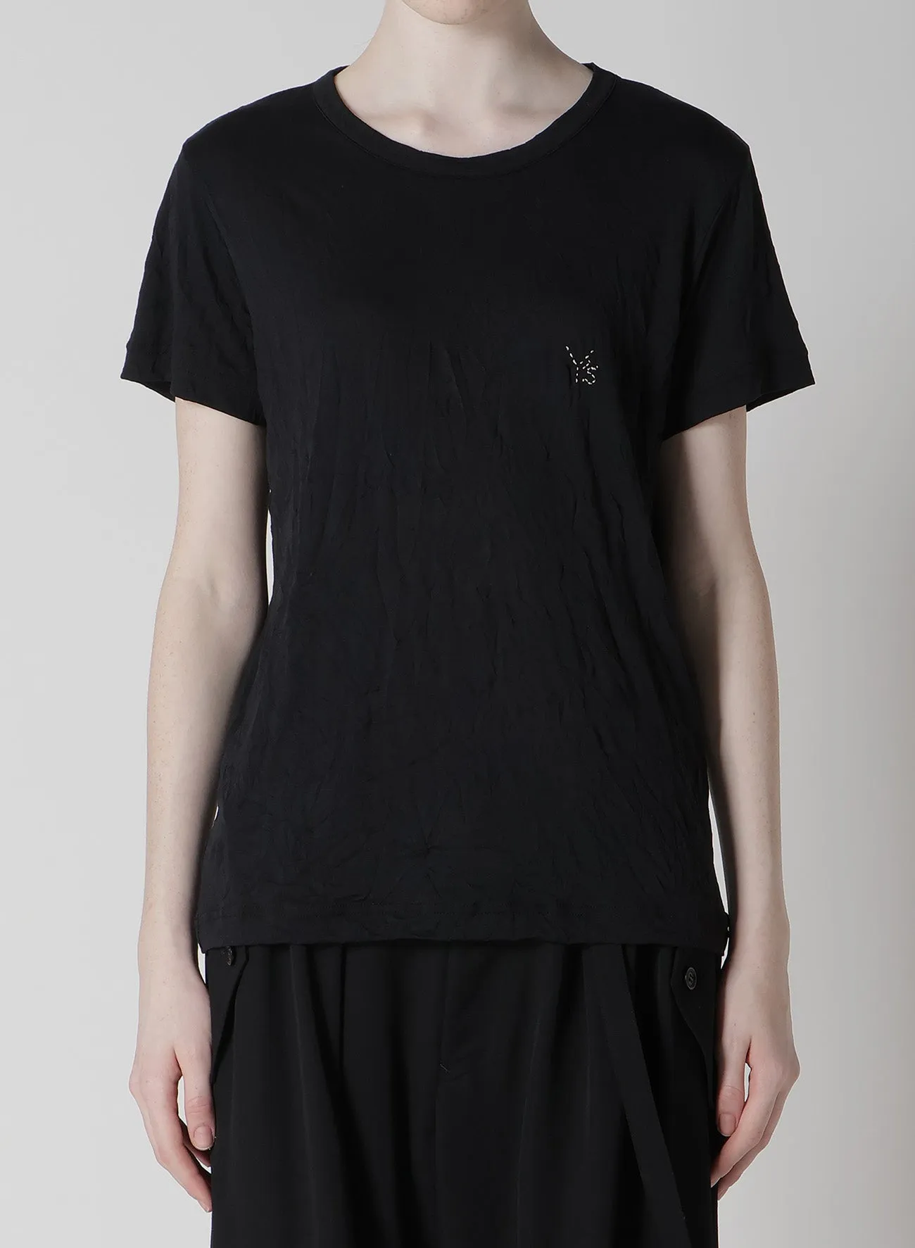 WRINKLE JERSEY Y'S STITCH T sold by Yohji Yamamoto product image thumbnail 4