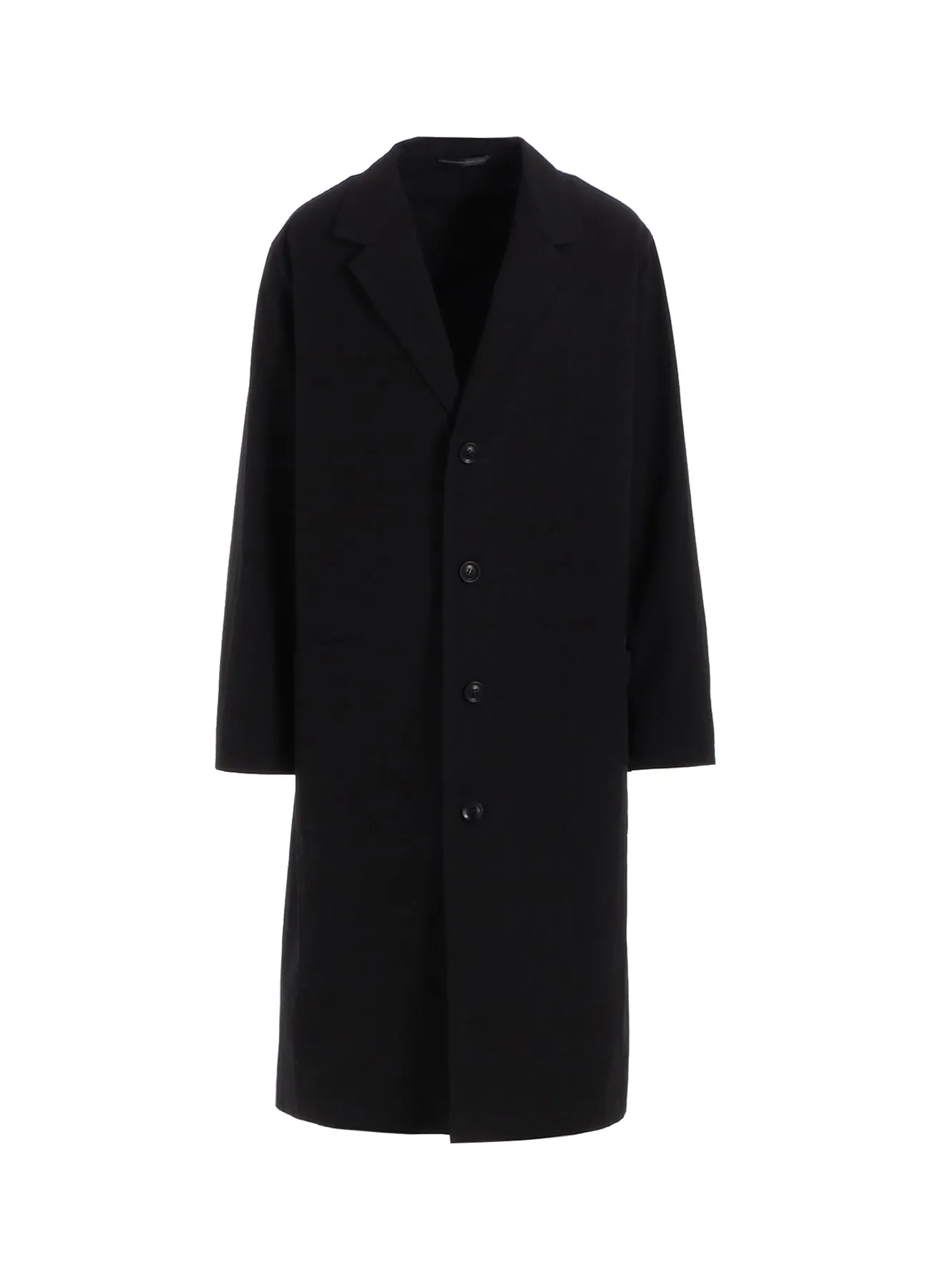 COTTON LINEN DUMP 4 BUTTON WORK JACKET sold by Yohji Yamamoto