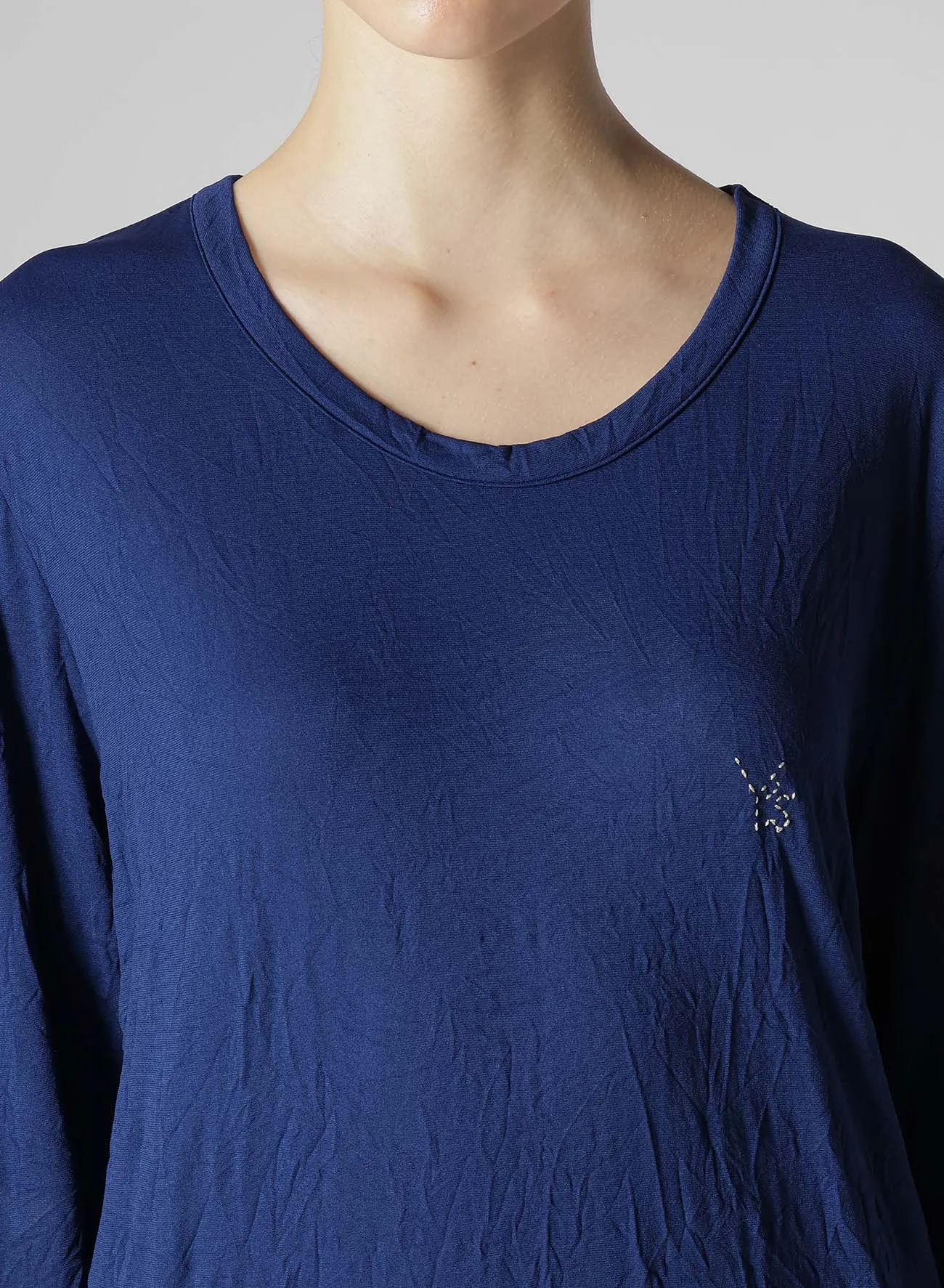 WRINKLE JERSEY Y'S STITCH LONG T sold by Yohji Yamamoto product image thumbnail 5