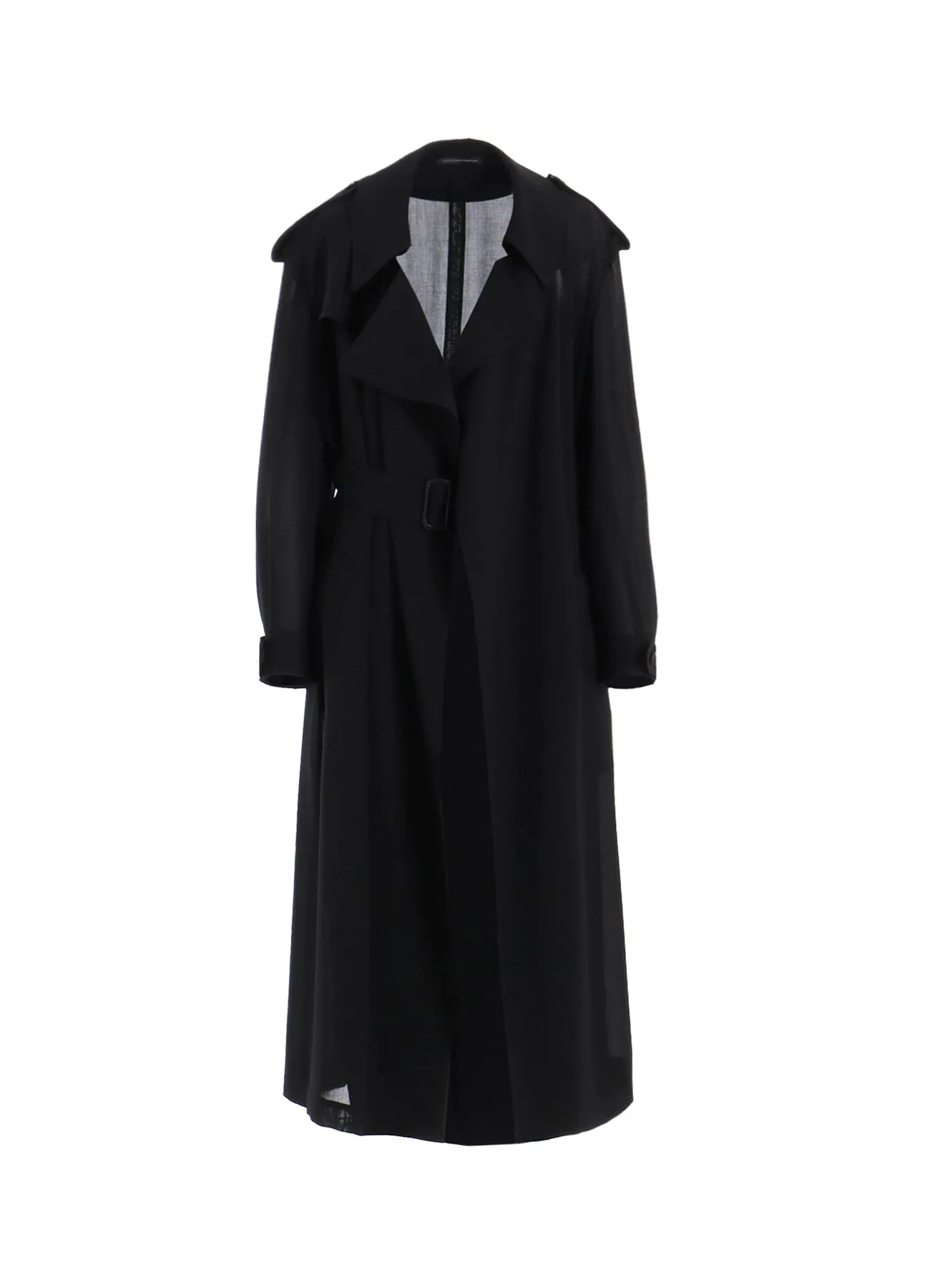 PE/STRONG TWISTED CLOTH TRENCH COAT sold by Yohji Yamamoto
