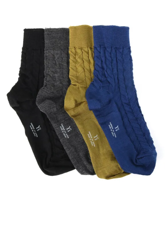 HERRINGBONE SOCKS sold by Yohji Yamamoto