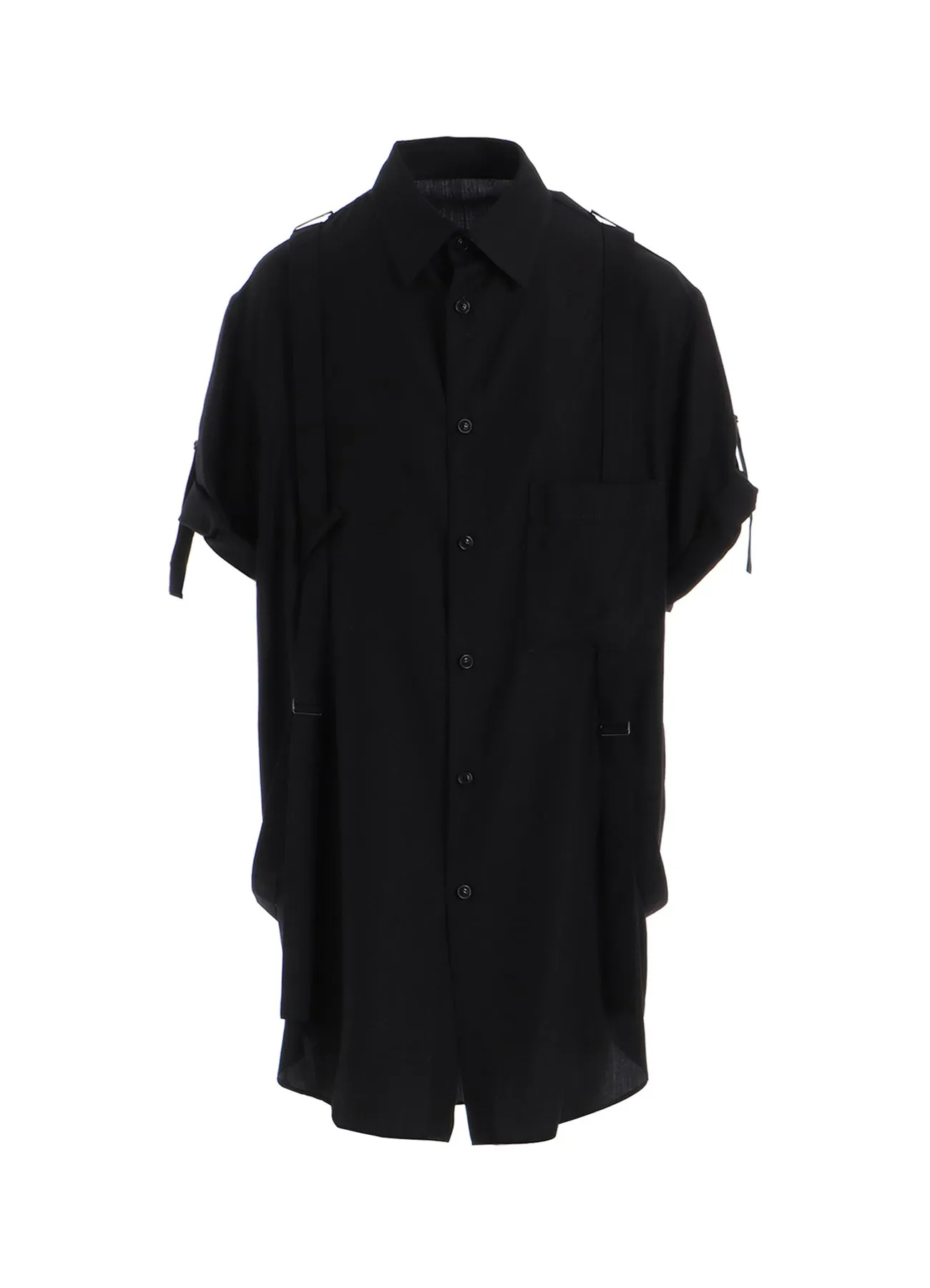 4OZ CU/DUNGAREE TWILL PARACHUTE BLOUSE sold by Yohji Yamamoto