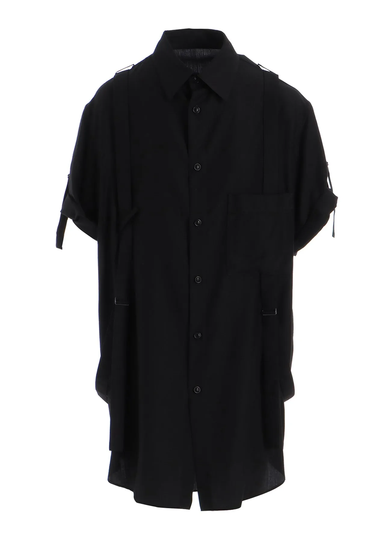 4OZ CU/DUNGAREE TWILL PARACHUTE BLOUSE sold by Yohji Yamamoto product image thumbnail 2