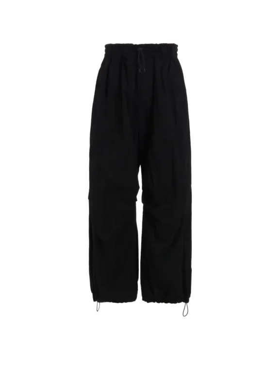 C/NY WEATHER R-PARACHUTE PANTS sold by Yohji Yamamoto