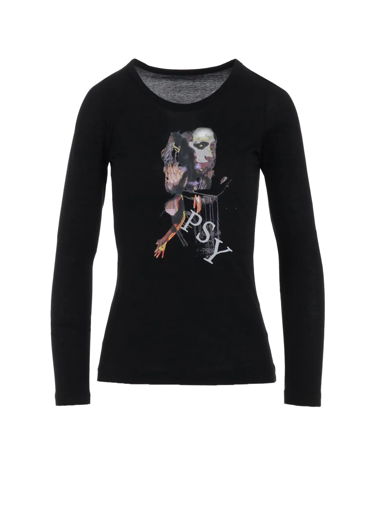 SUPIMA SINGLE JERSEY PT LONG SLV T B sold by Yohji Yamamoto