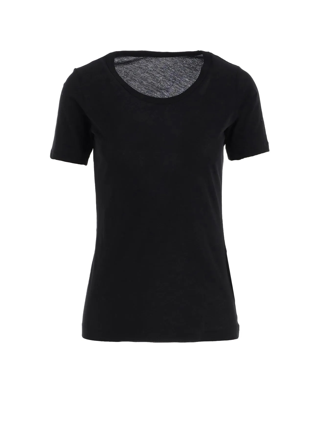 HIGH GAUGE COTTON JERSEY ROUND NECK SHORT SLV T sold by Yohji Yamamoto