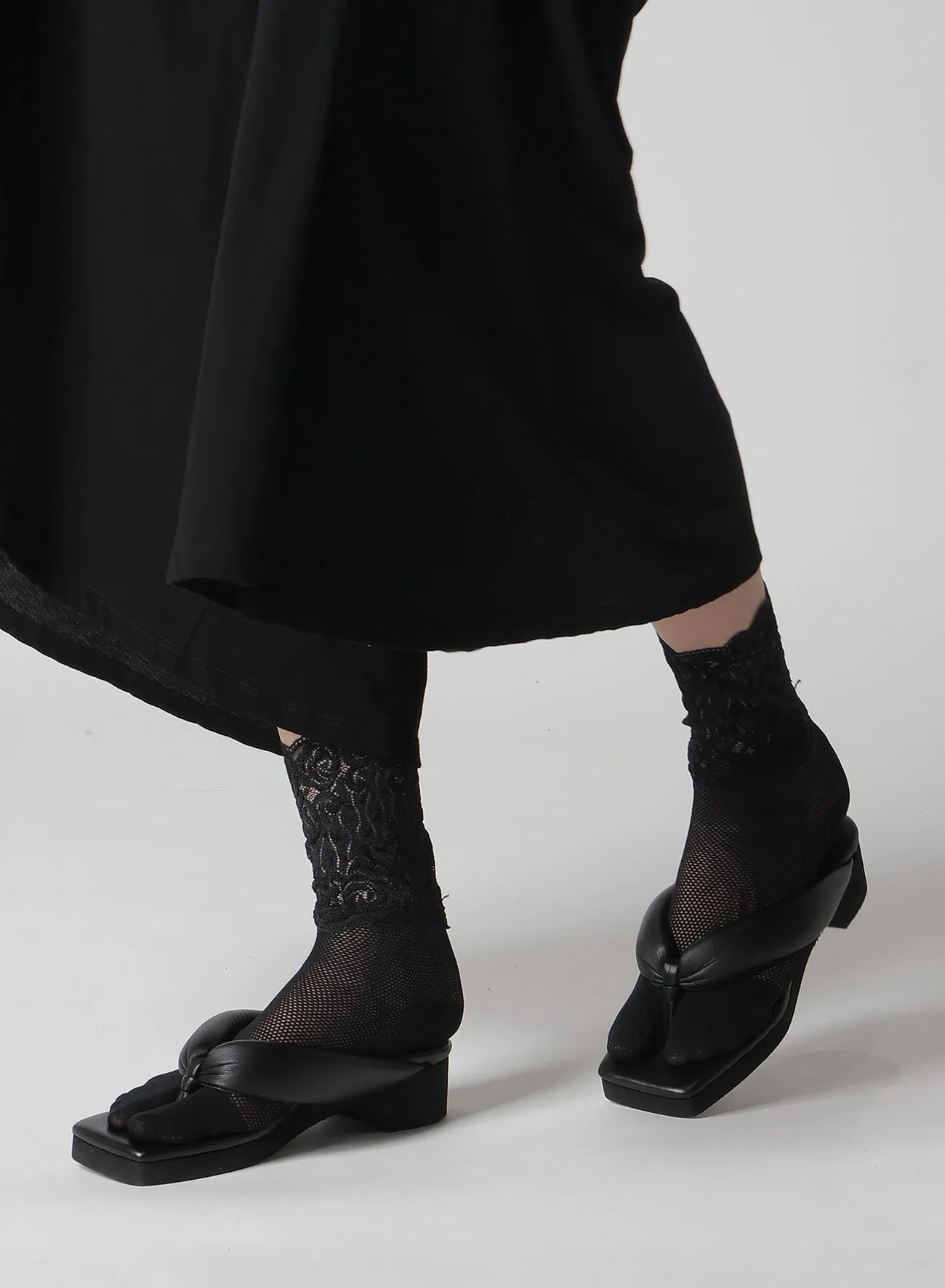 MESH/LACE TABI SOCKS sold by Yohji Yamamoto product image thumbnail 2