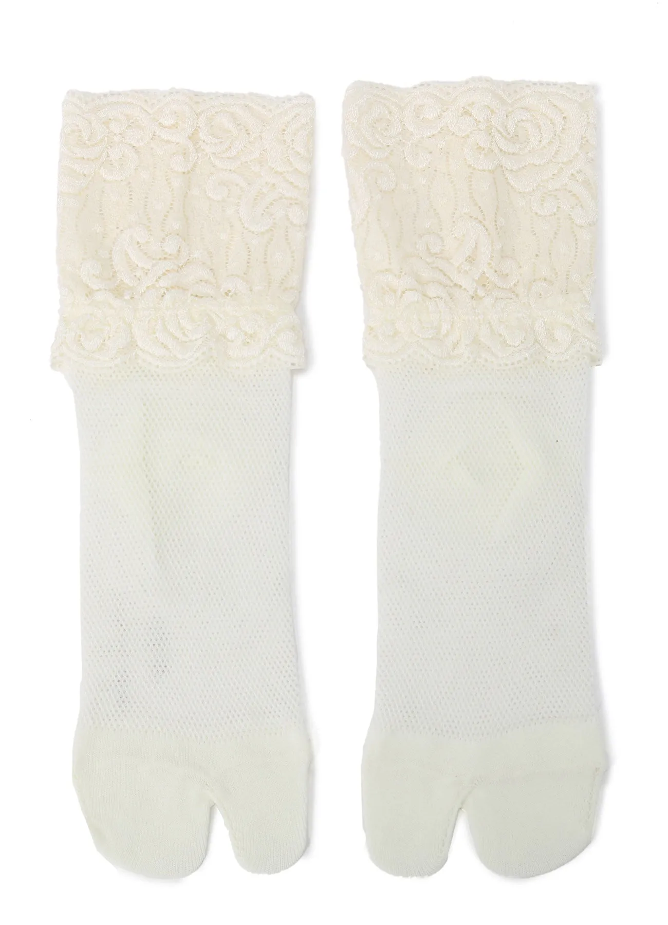 MESH/LACE TABI SOCKS sold by Yohji Yamamoto product image thumbnail 4