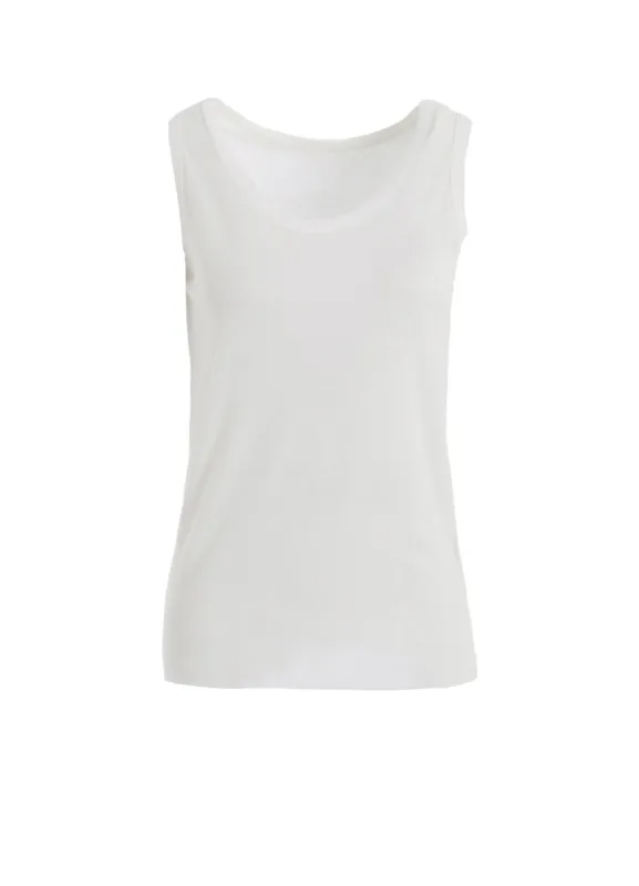 HIGH GAUGE COTTON JERSEY TANK TOP sold by Yohji Yamamoto