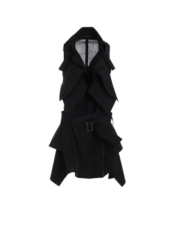 BELT COMBINATION JACKET sold by Yohji Yamamoto