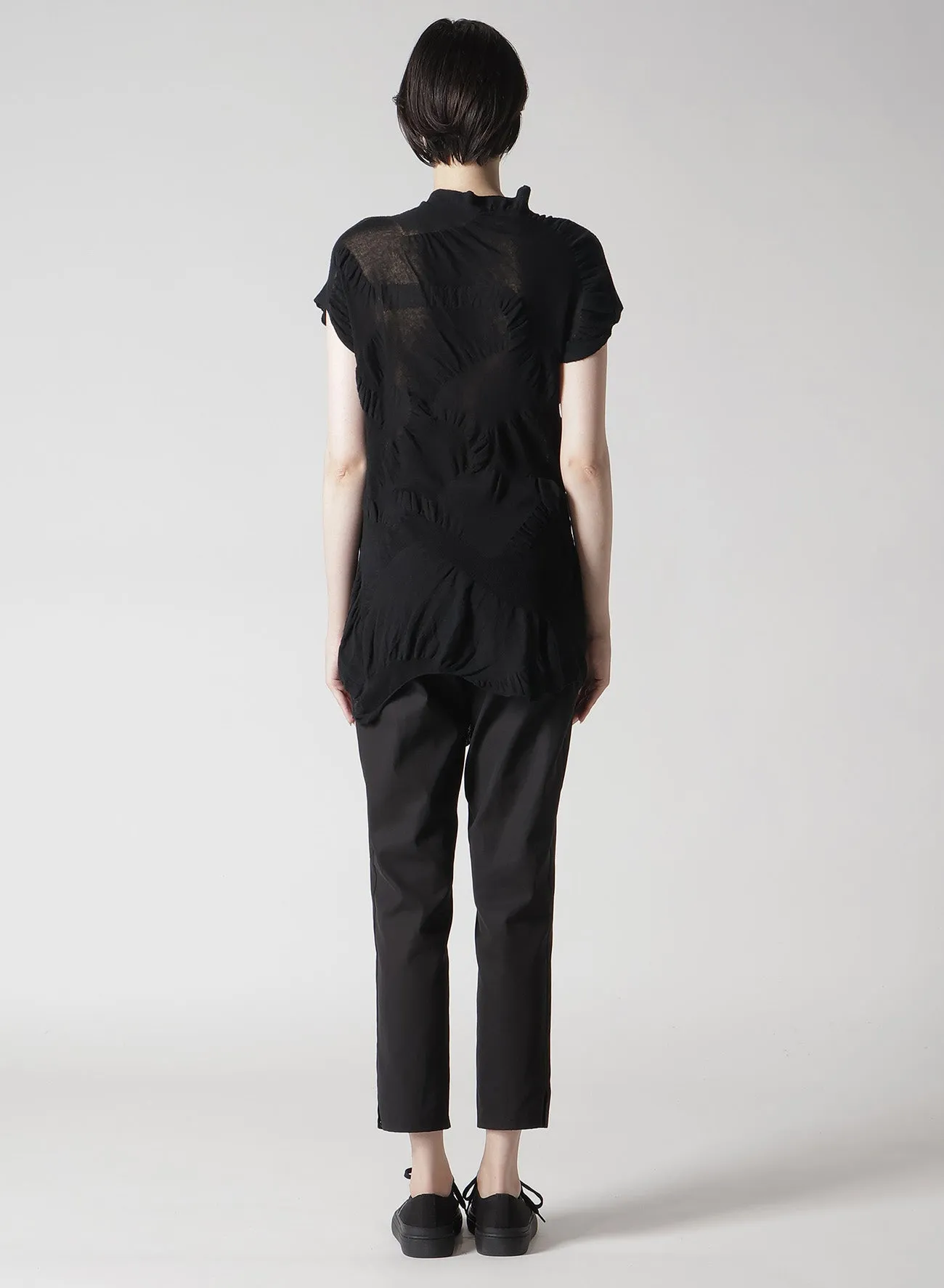 LINKS KNIT WG GATHER FRENCH SLV PO sold by Yohji Yamamoto product image thumbnail 5