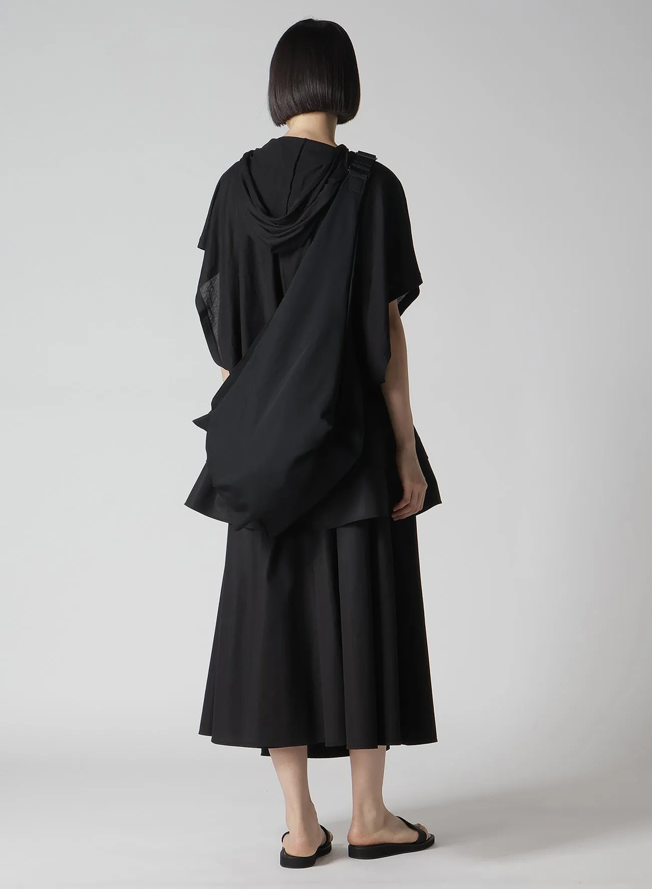 W/GABARDINE TUCK DETAIL CROSS BAG sold by Yohji Yamamoto product image thumbnail 3