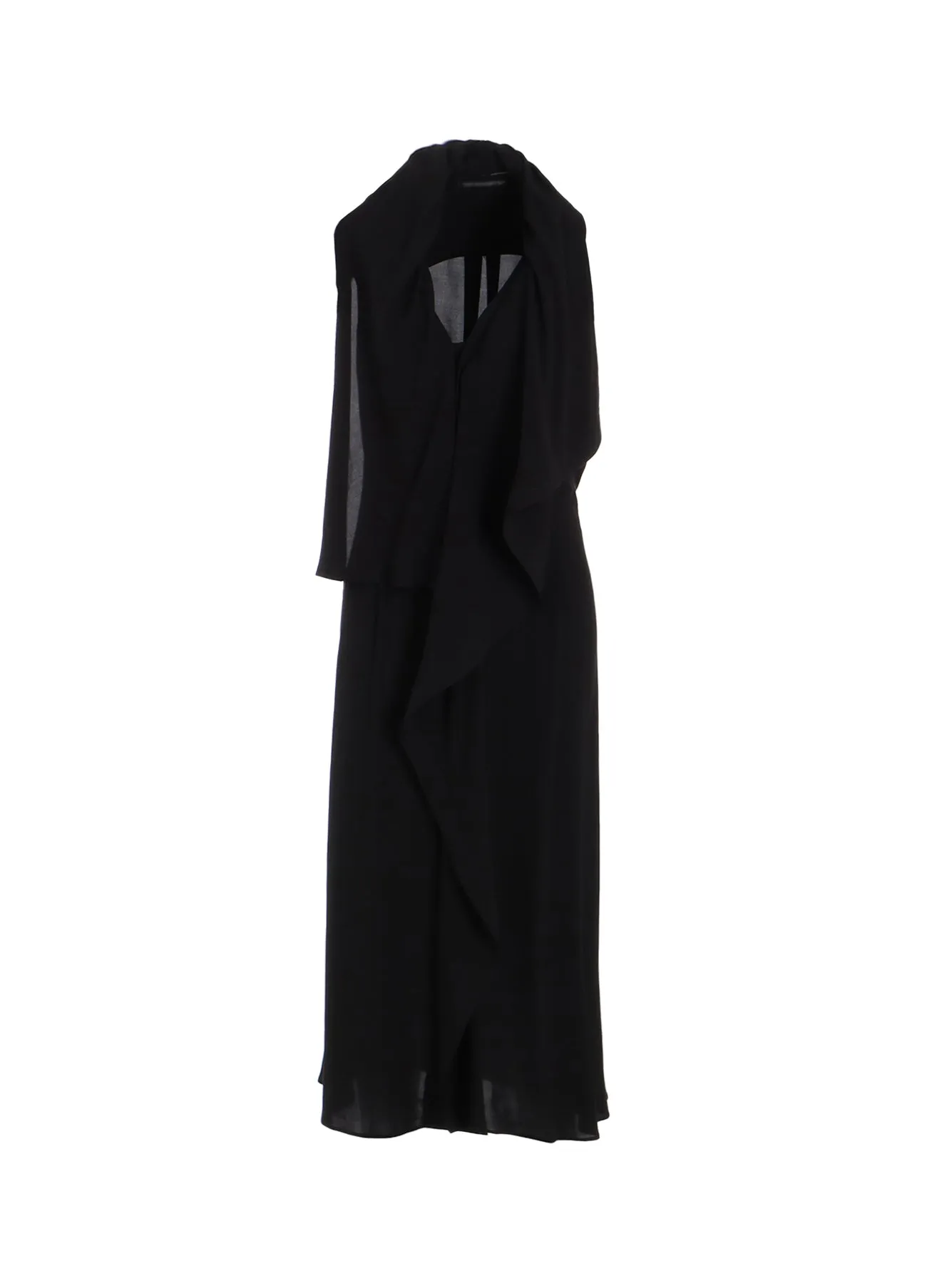 Ry LAWN LONG DRAPED SLEEVELESS D sold by Yohji Yamamoto
