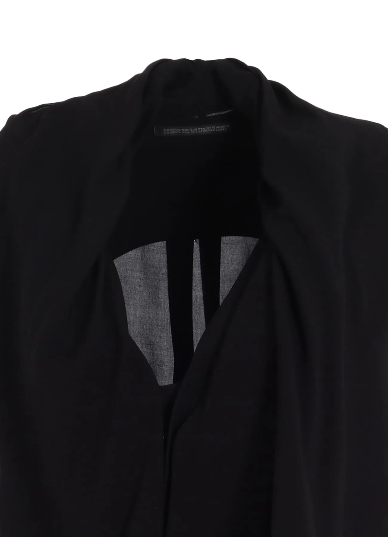 Ry LAWN LONG DRAPED SLEEVELESS D sold by Yohji Yamamoto product image thumbnail 5