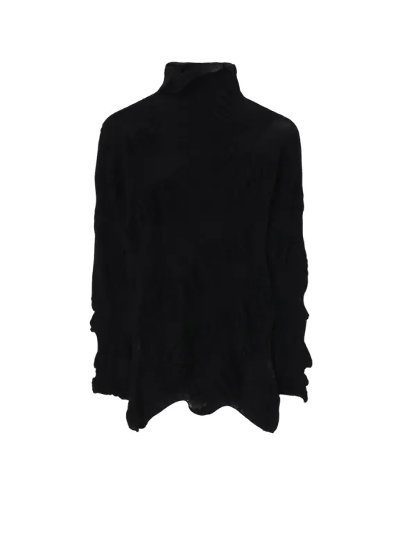 LINKS KNIT WG GATHER LONG SLV PO sold by Yohji Yamamoto