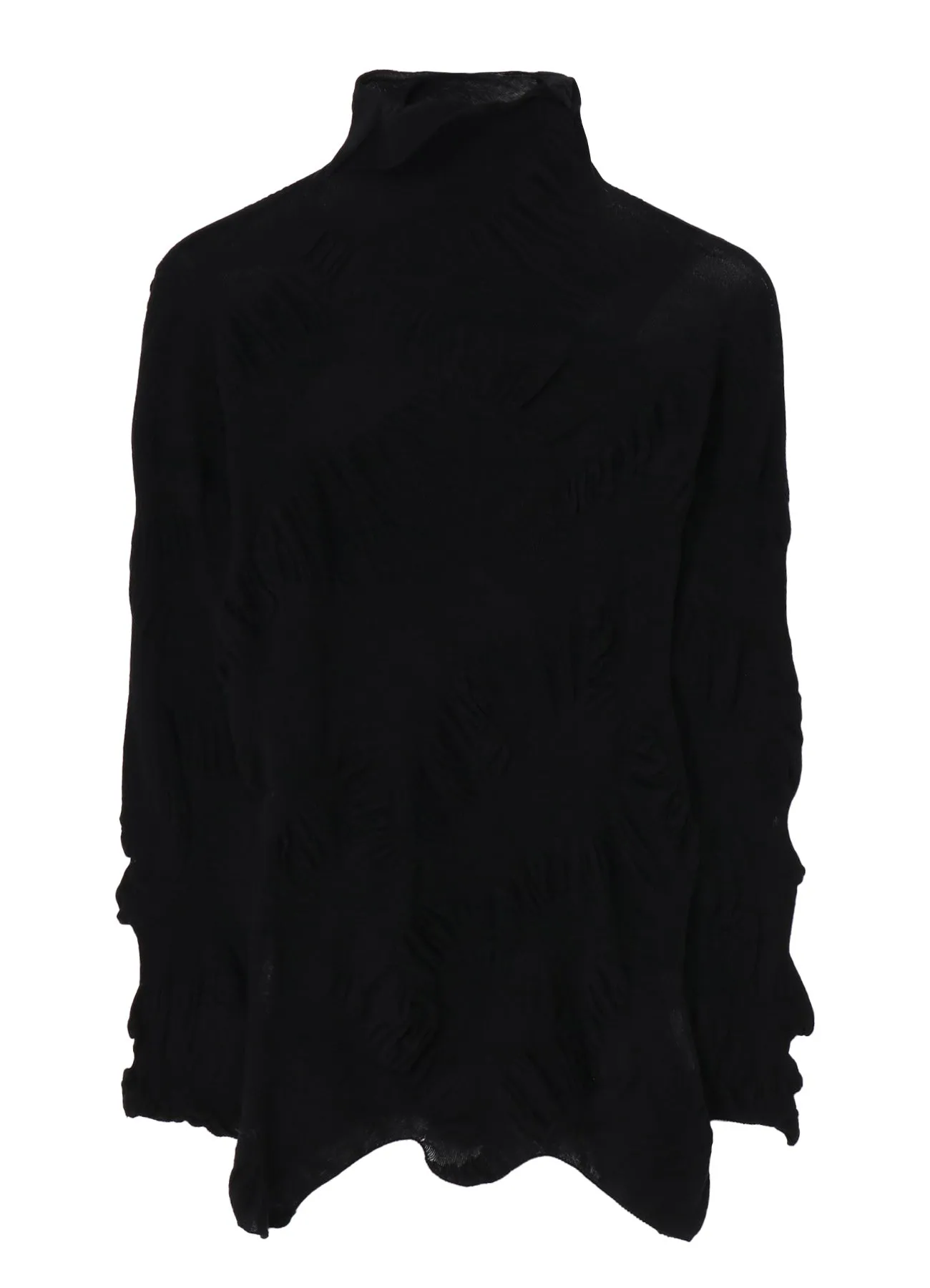 LINKS KNIT WG GATHER LONG SLV PO sold by Yohji Yamamoto product image thumbnail 2